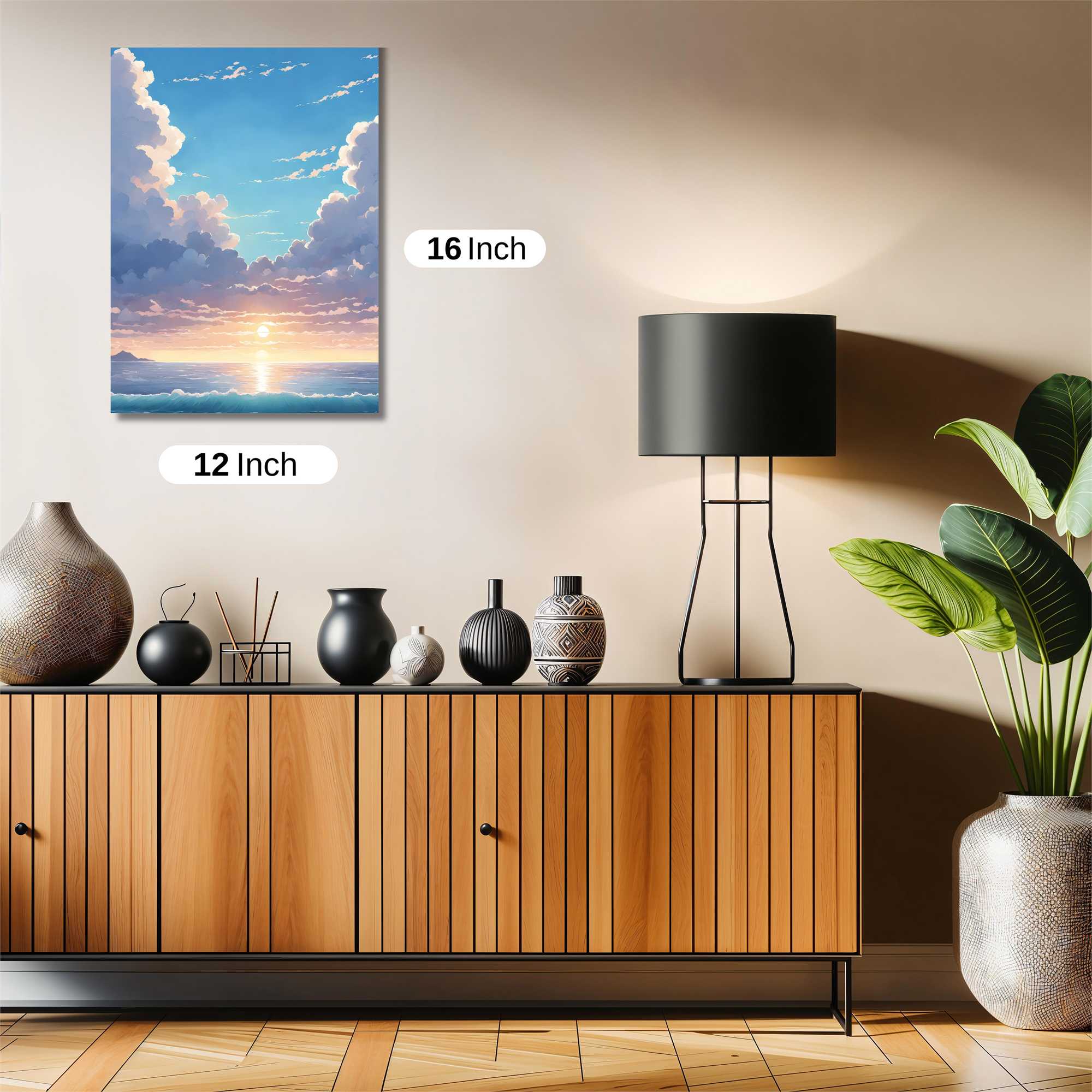 Sunrise Serenity Safe Wall Magnetic / M