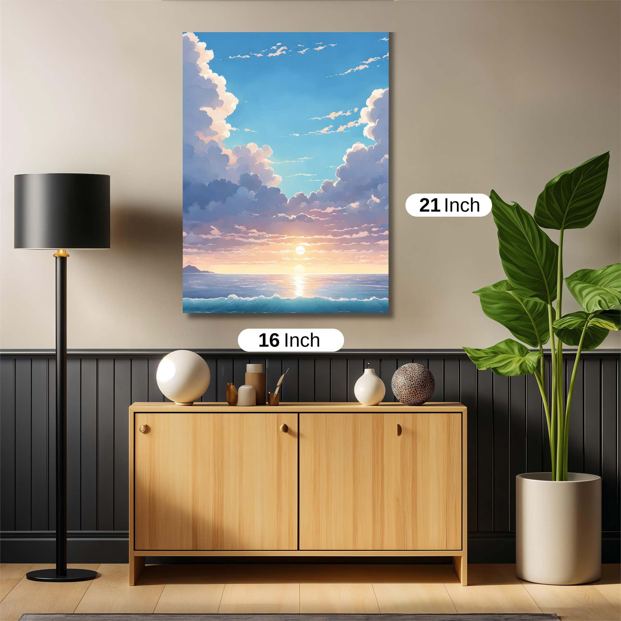 Sunrise Serenity Safe Wall Magnetic / M
