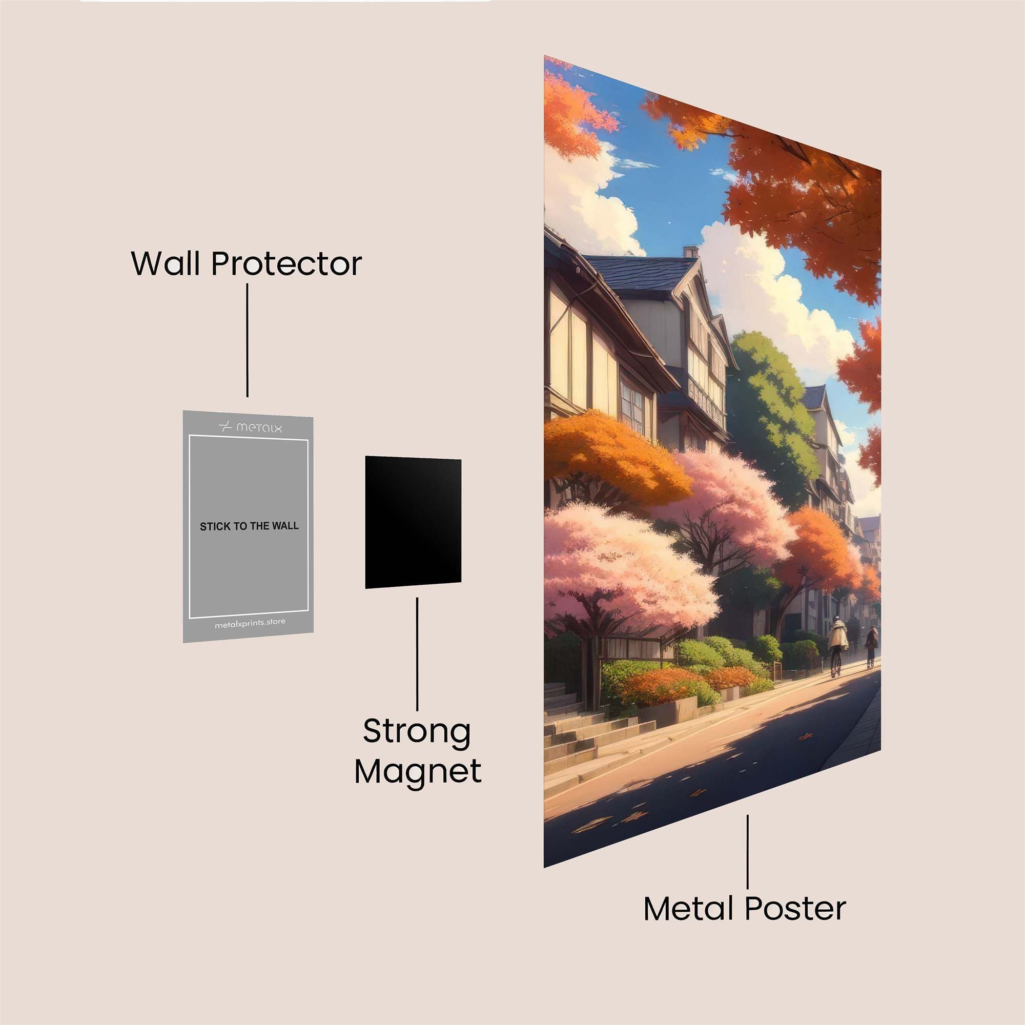 Autumn Serenity Safe Wall Magnetic / M