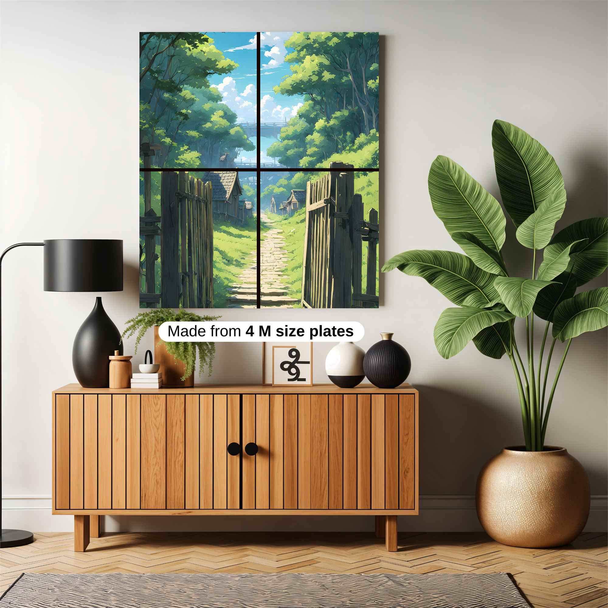 Forest Serenity Safe Wall Magnetic / M