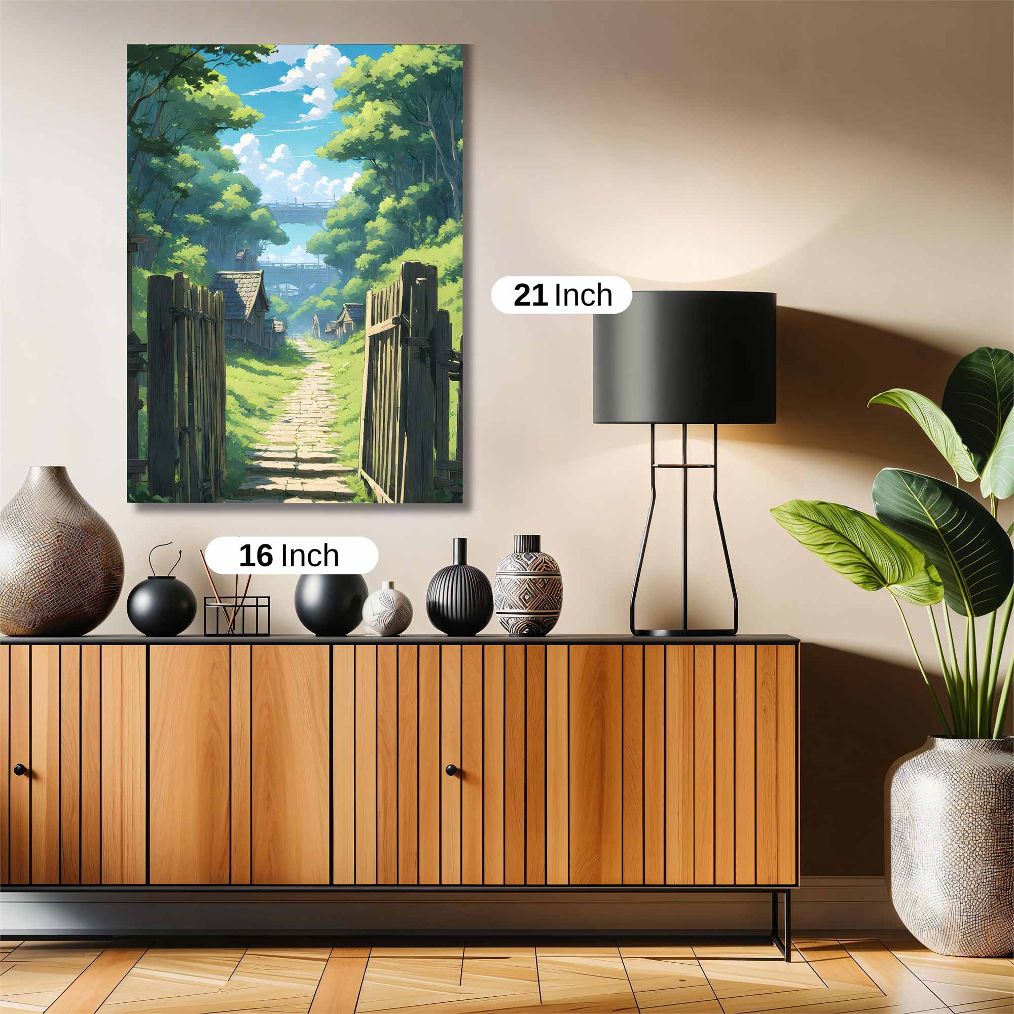 Forest Serenity Safe Wall Magnetic / M