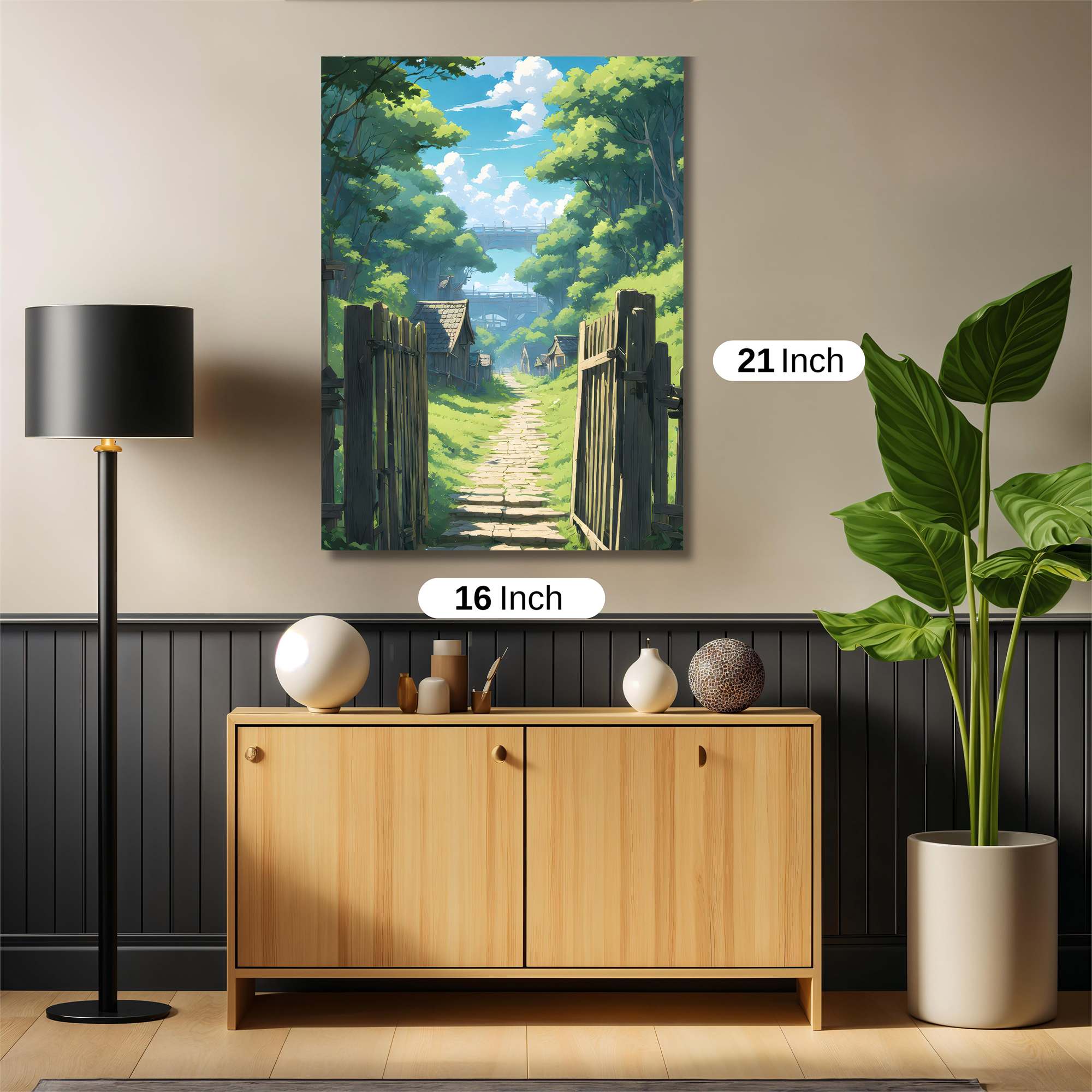 Forest Serenity Safe Wall Magnetic / M