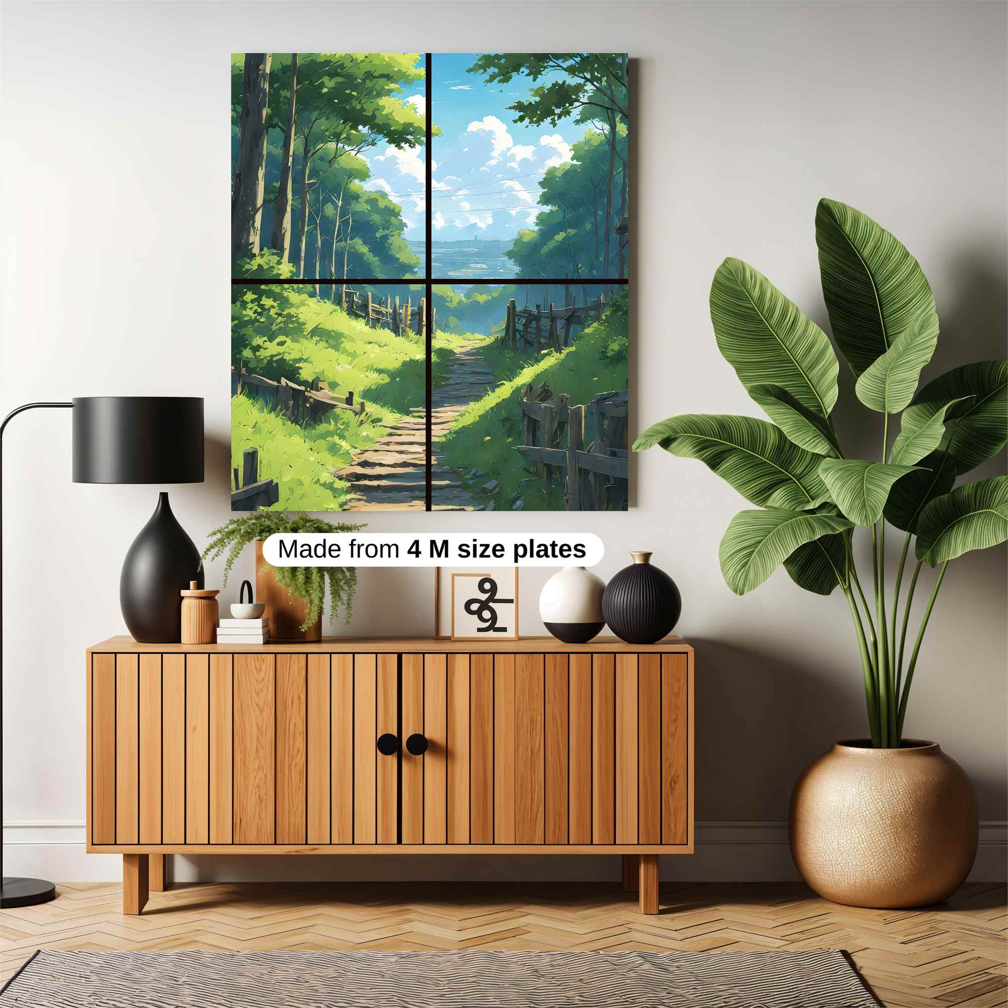 Forest Serenity Safe Wall Magnetic / M