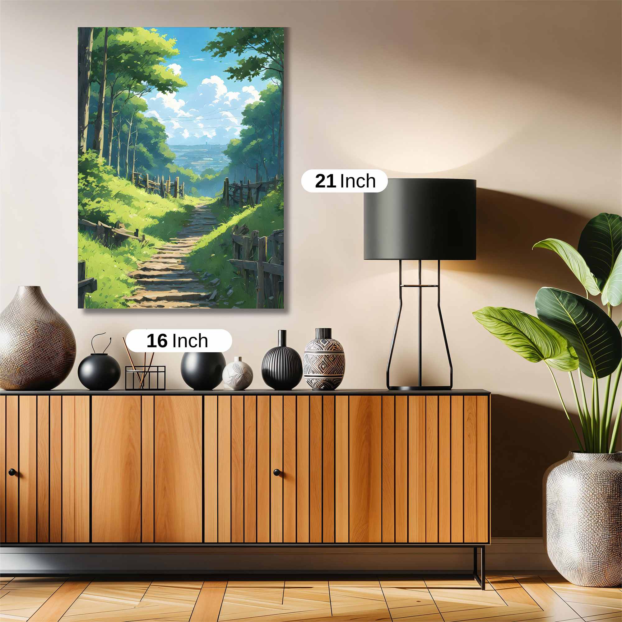 Forest Serenity Safe Wall Magnetic / M