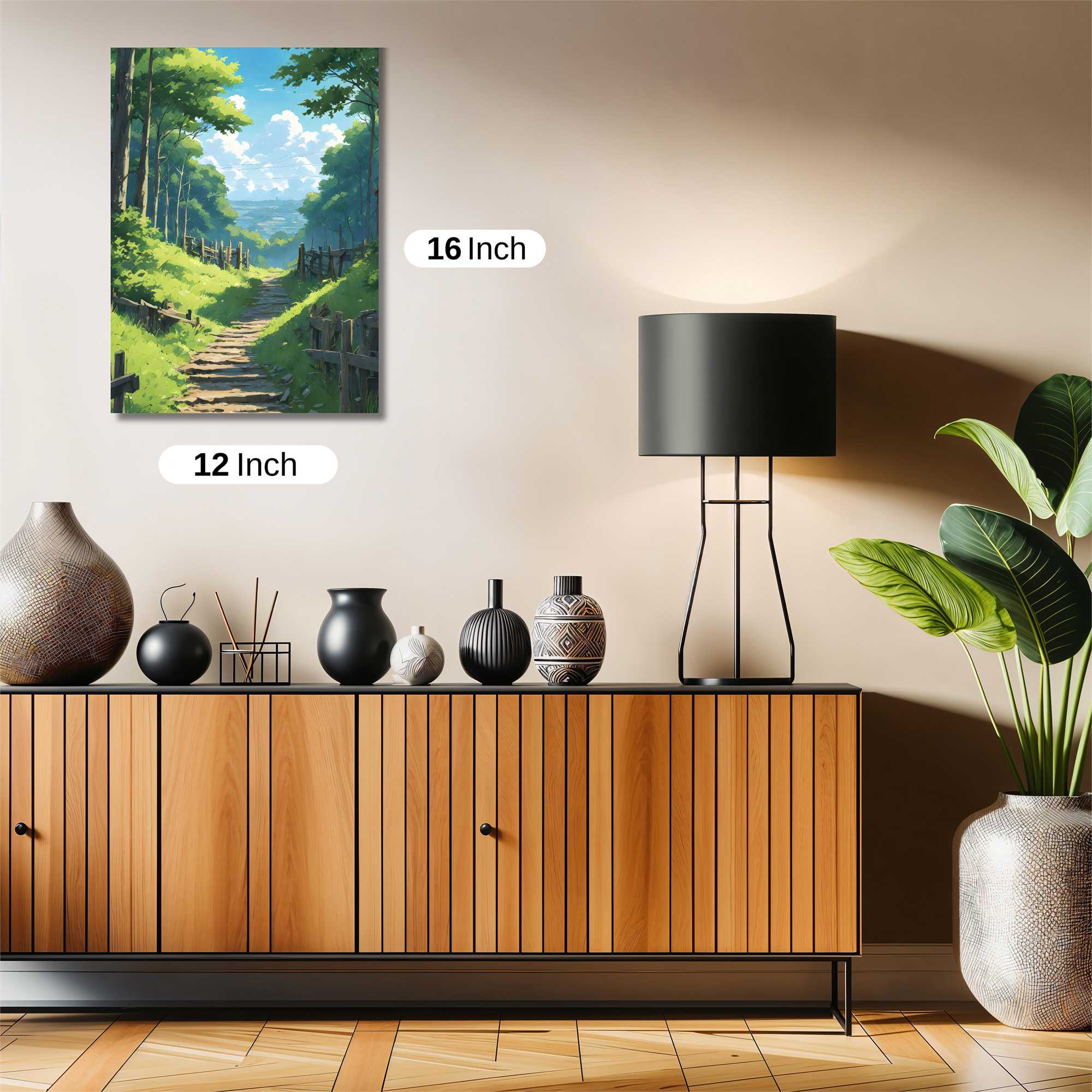 Forest Serenity Safe Wall Magnetic / M