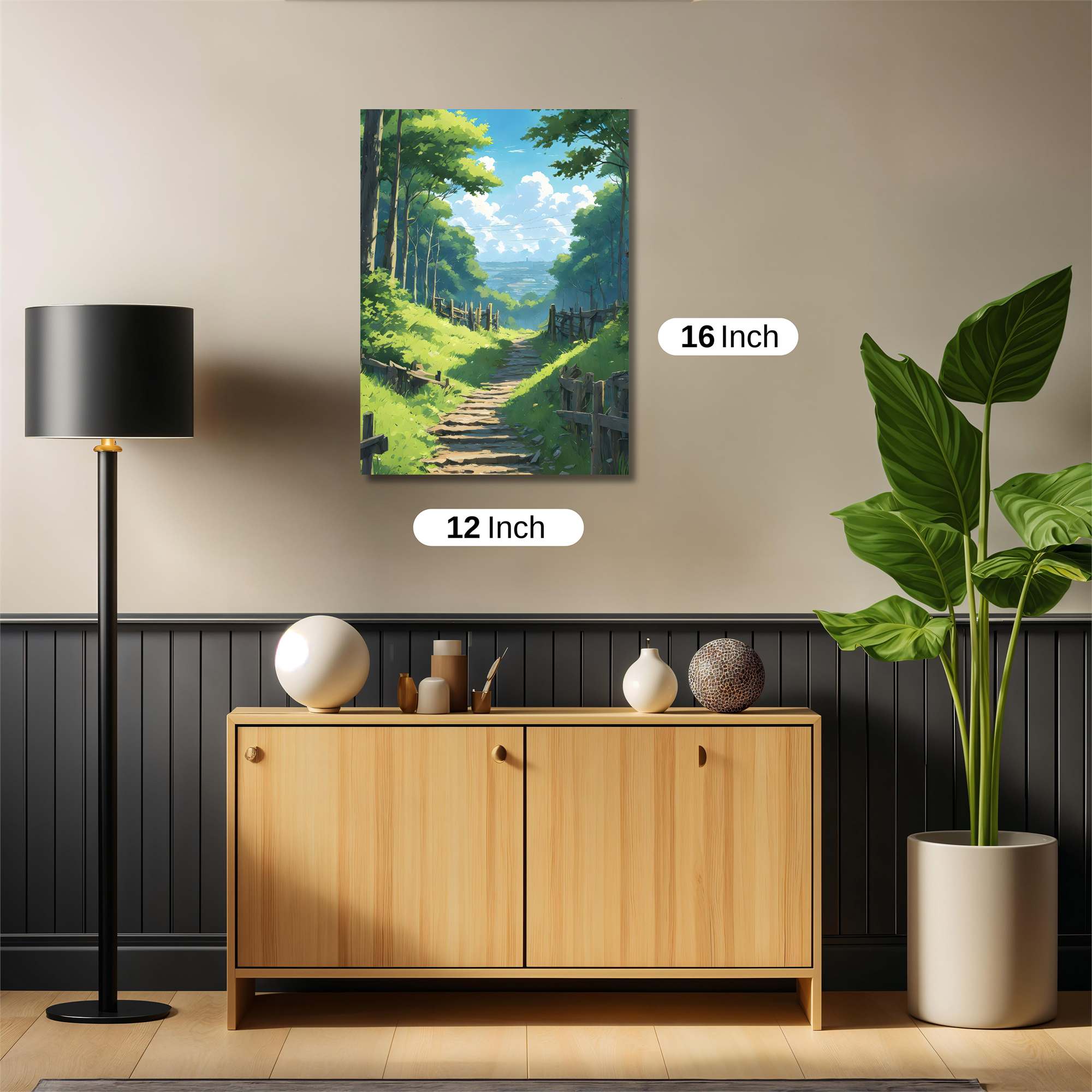 Forest Serenity Safe Wall Magnetic / M