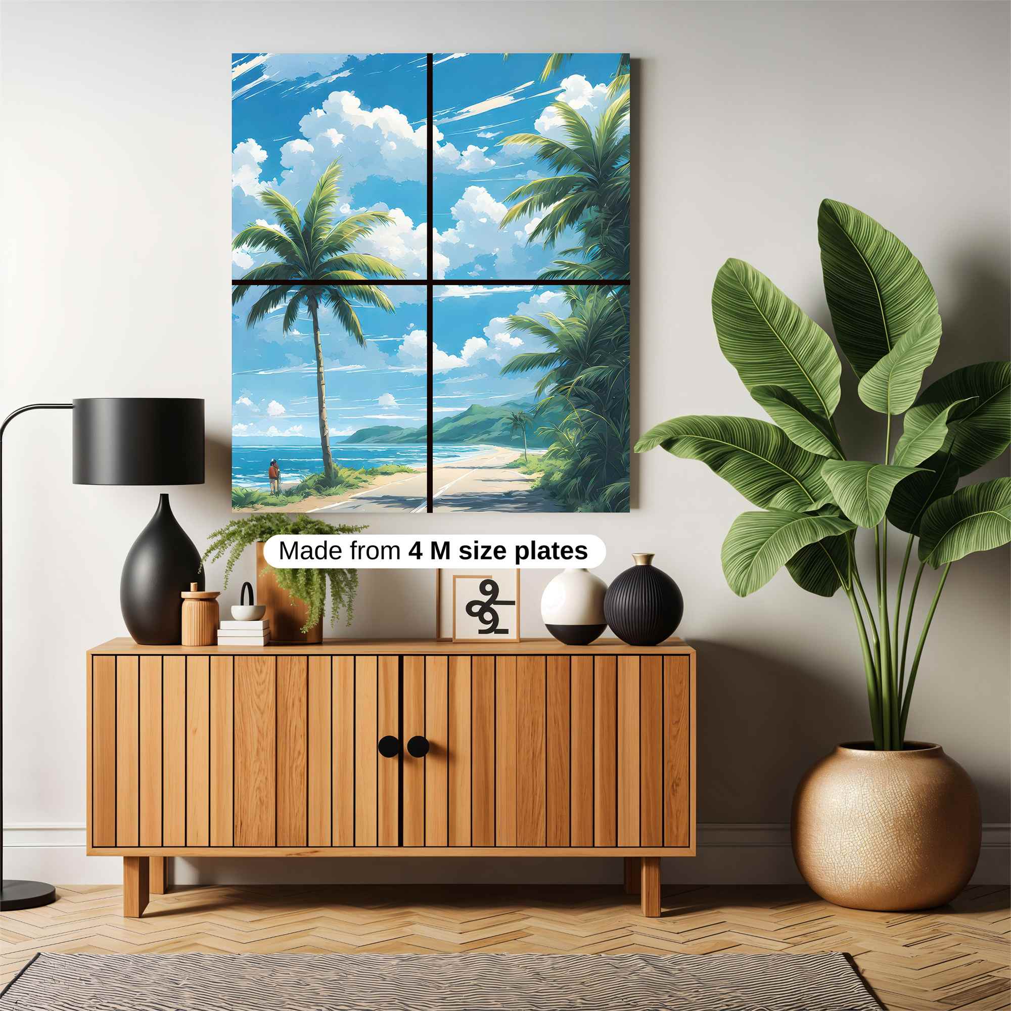 Tropical Bliss Safe Wall Magnetic / M