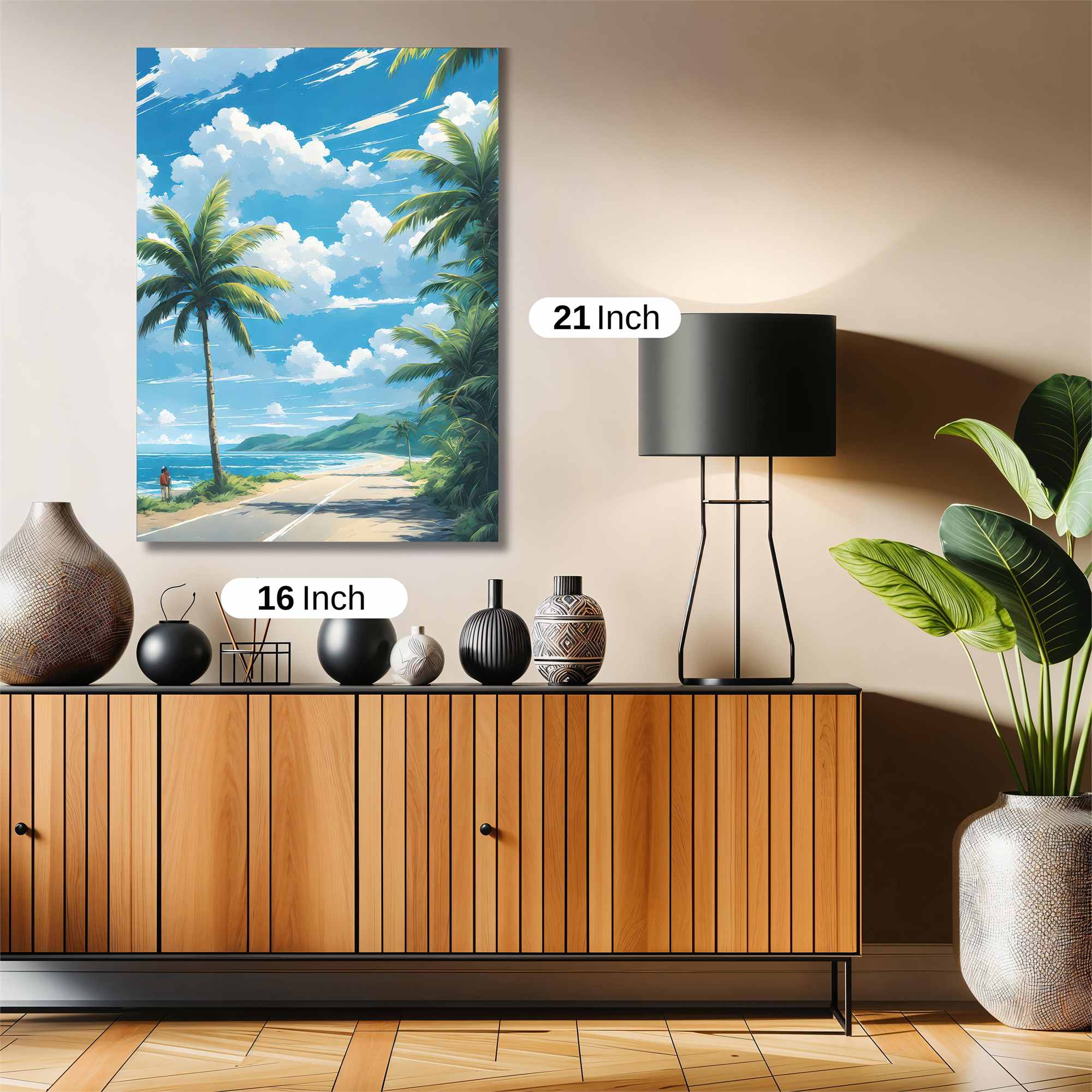 Tropical Bliss Safe Wall Magnetic / M
