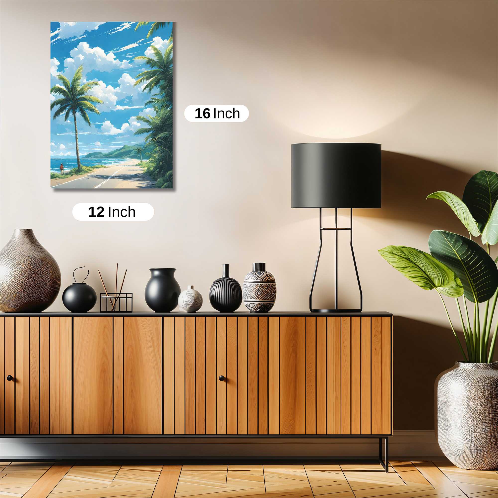 Tropical Bliss Safe Wall Magnetic / M