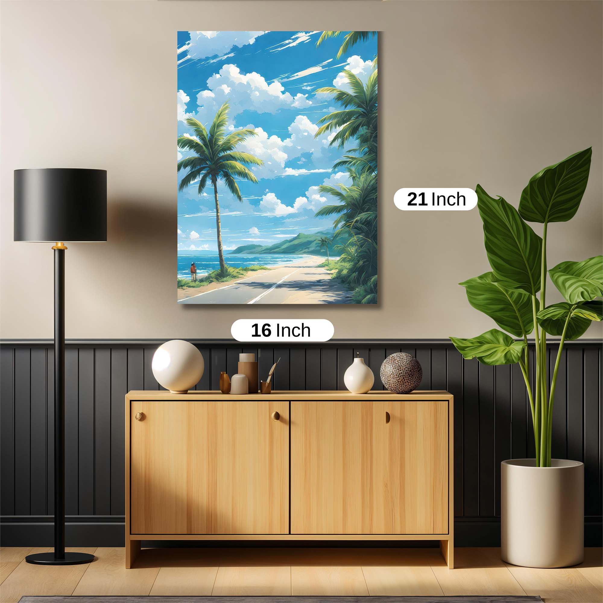 Tropical Bliss Safe Wall Magnetic / M