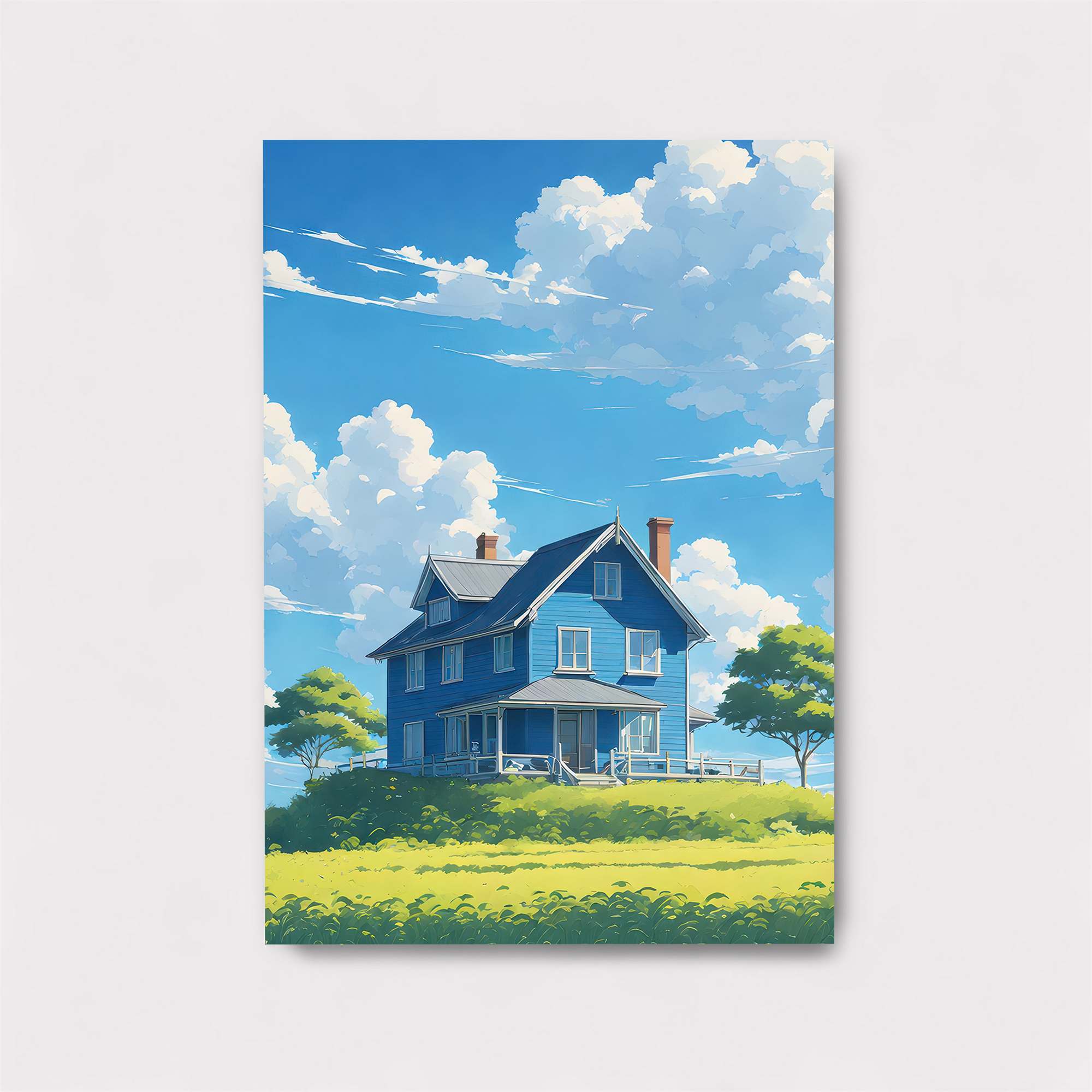 Blue Serenity Safe Wall Magnetic / M