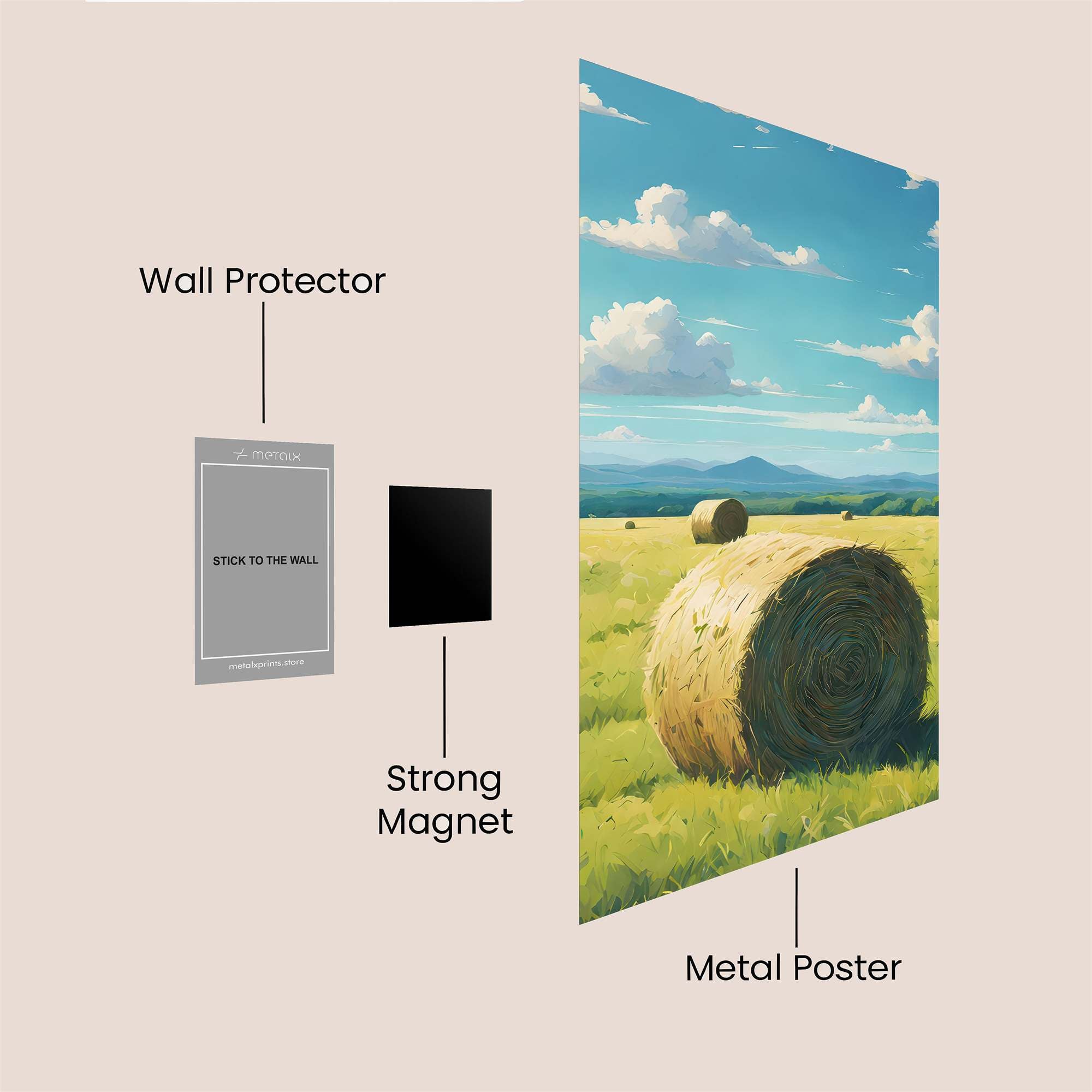 Haystack Harmony Safe Wall Magnetic / M