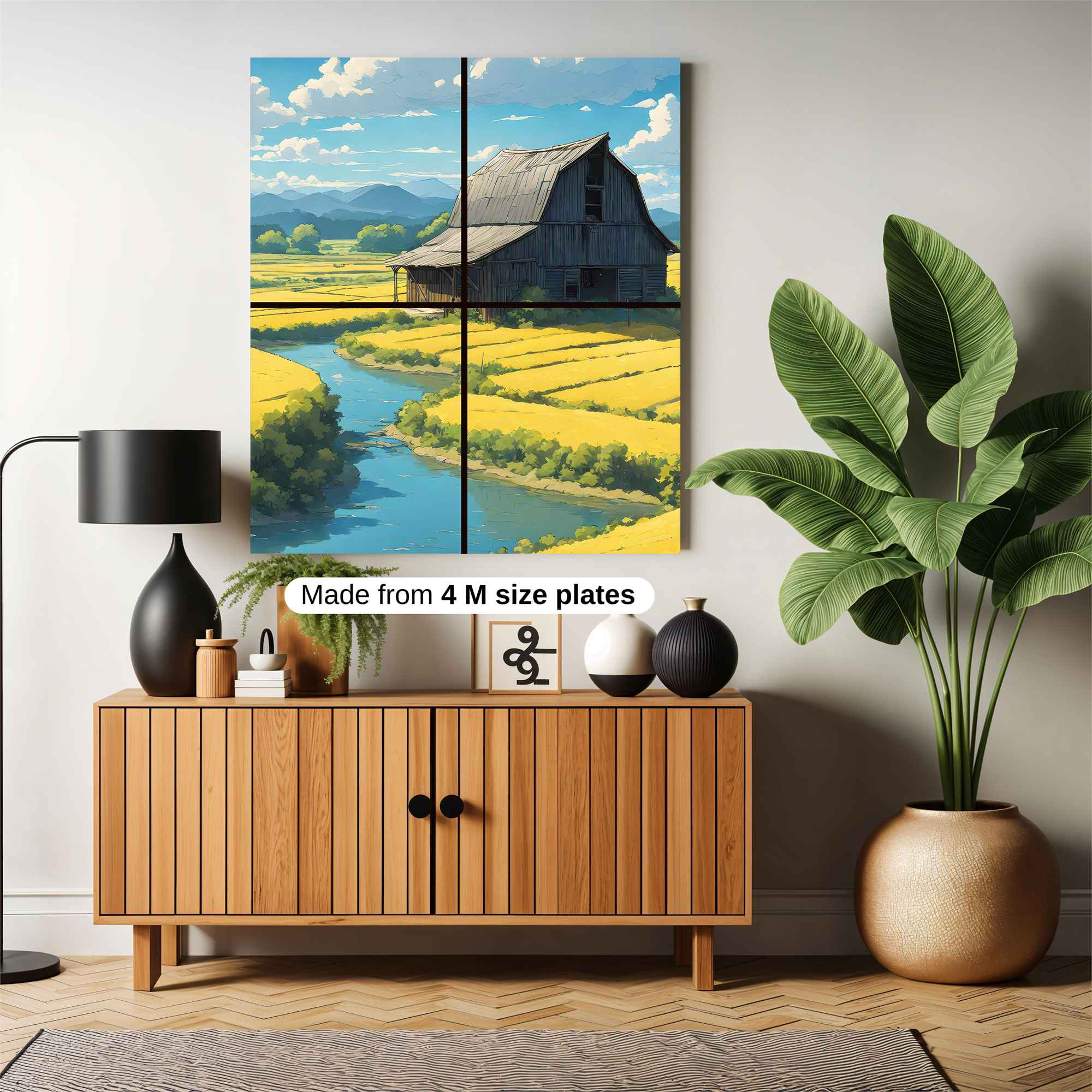 Barn Serenity Safe Wall Magnetic / M