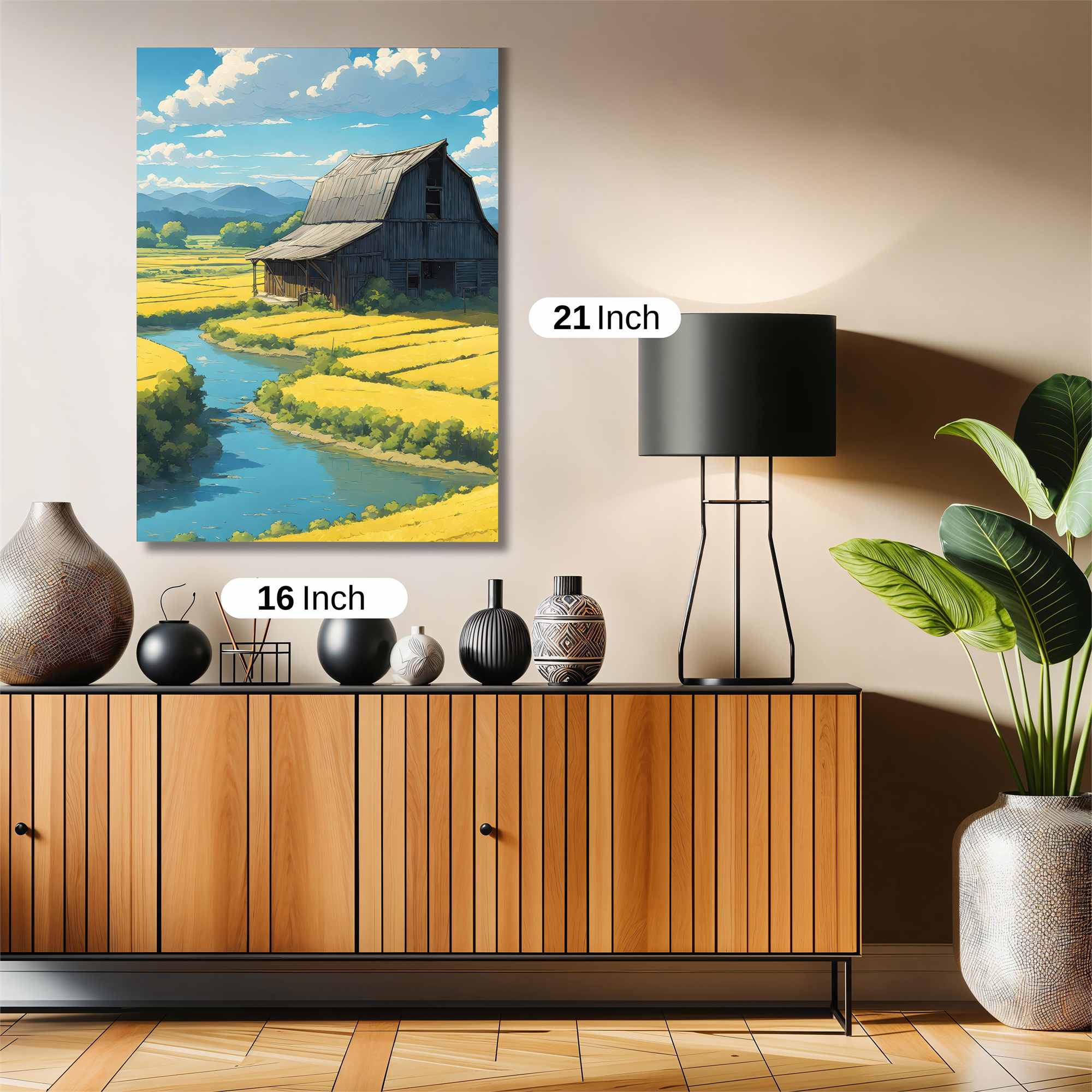 Barn Serenity Safe Wall Magnetic / M