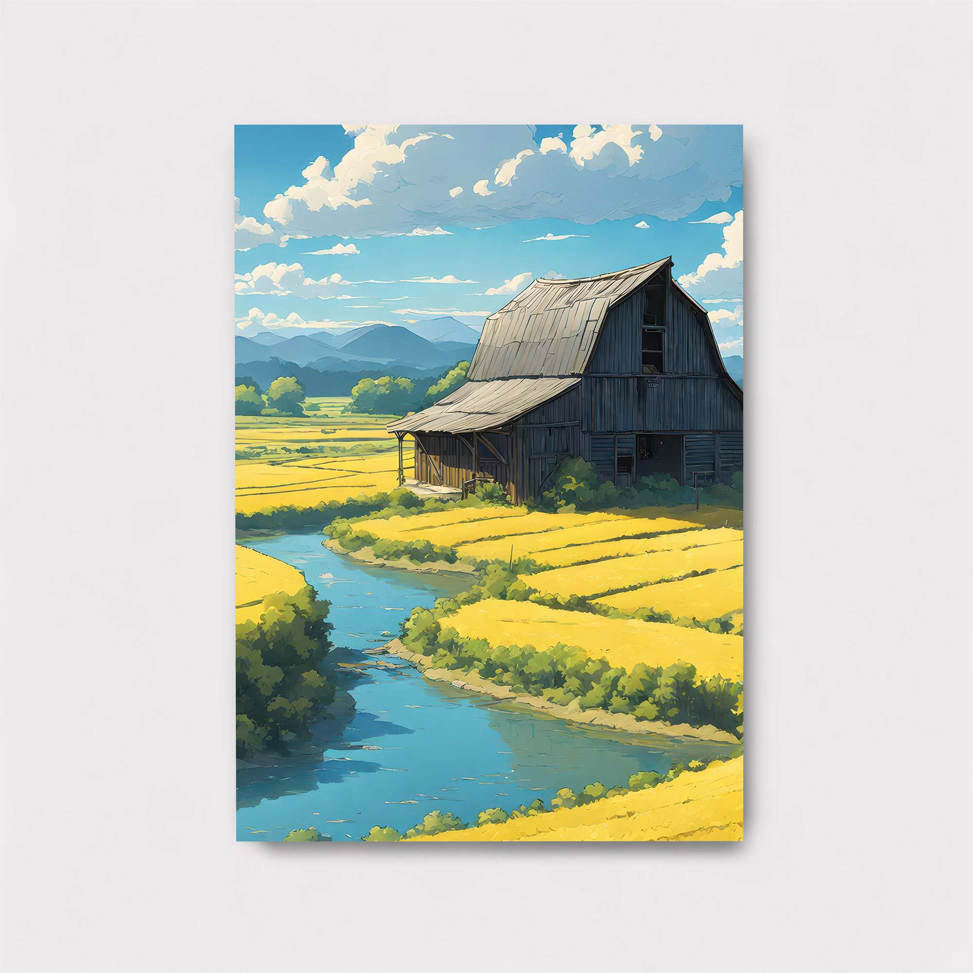 Barn Serenity Safe Wall Magnetic / M