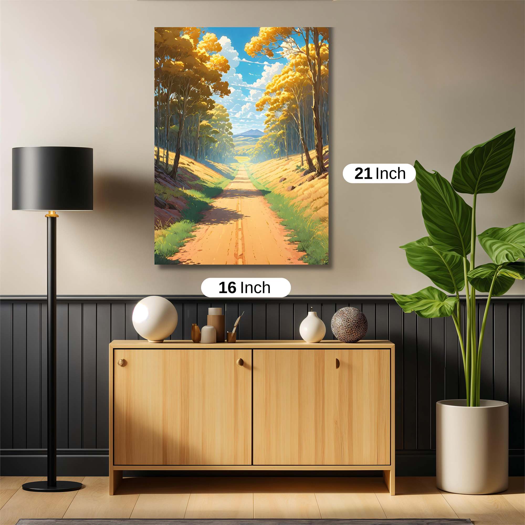 Golden Serenity Safe Wall Magnetic / M