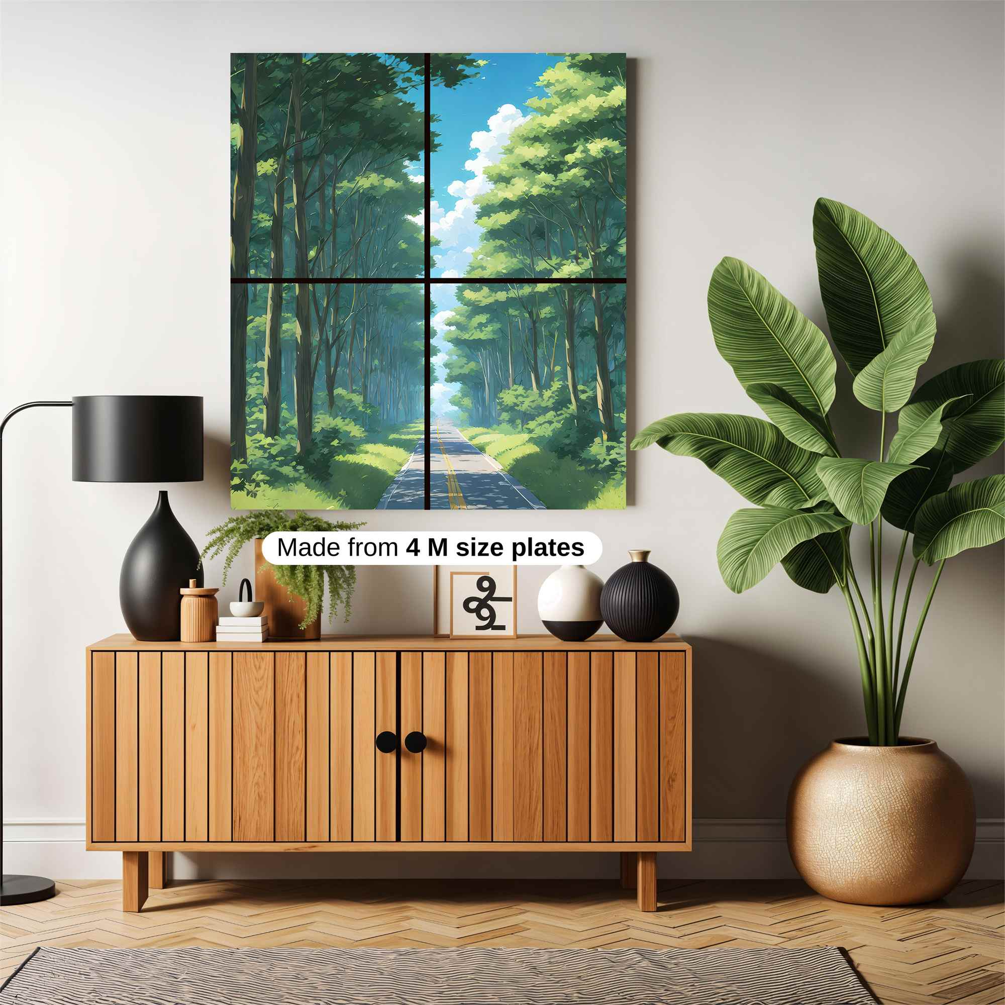 Forest Serenity Safe Wall Magnetic / M