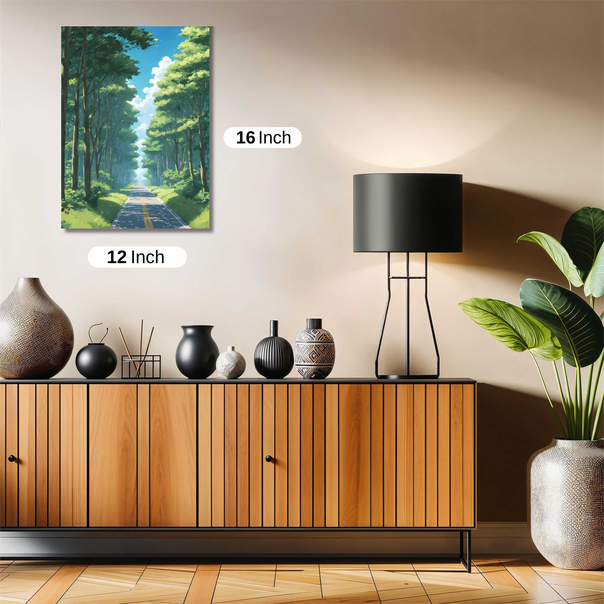 Forest Serenity Safe Wall Magnetic / M