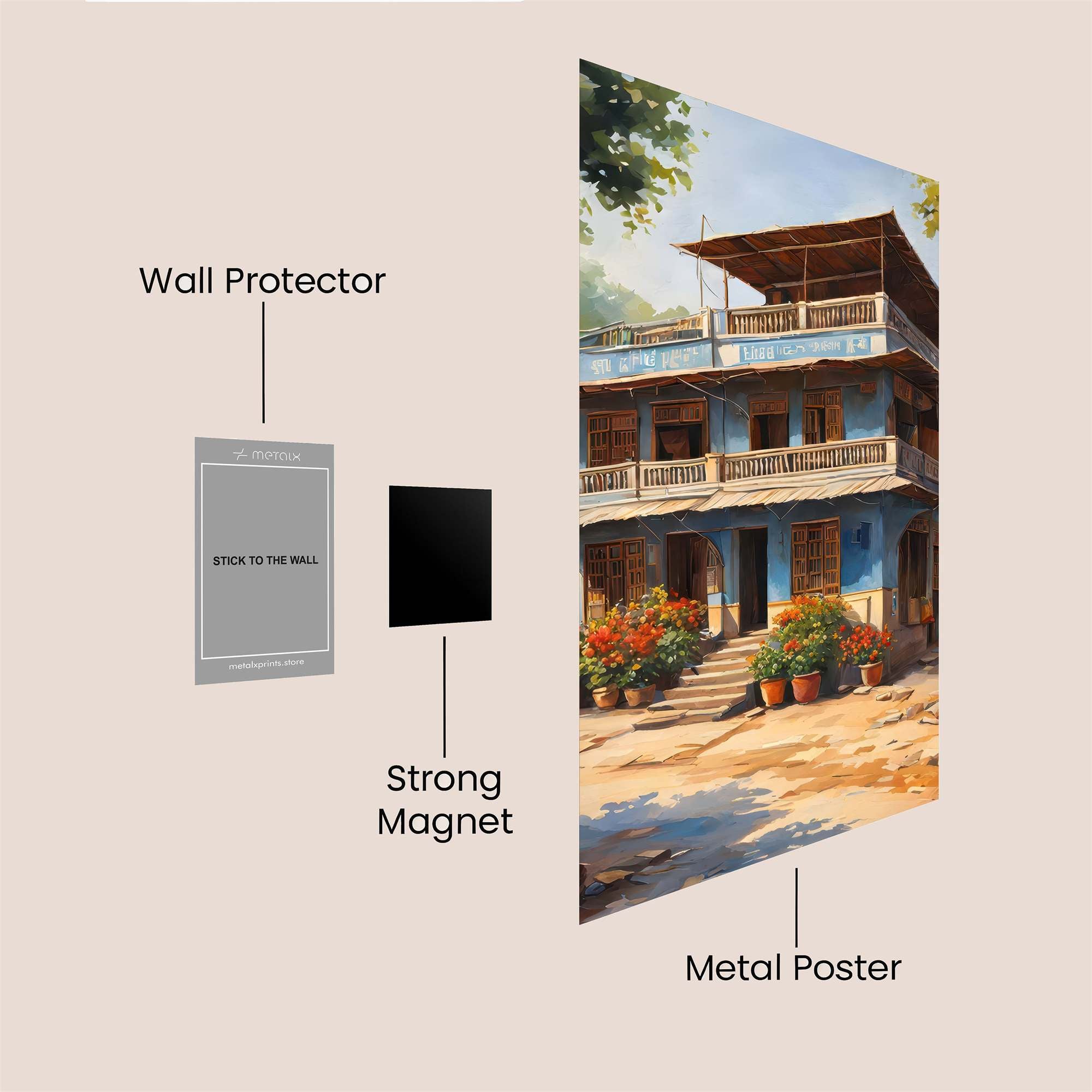 Village Serenity Safe Wall Magnetic / M