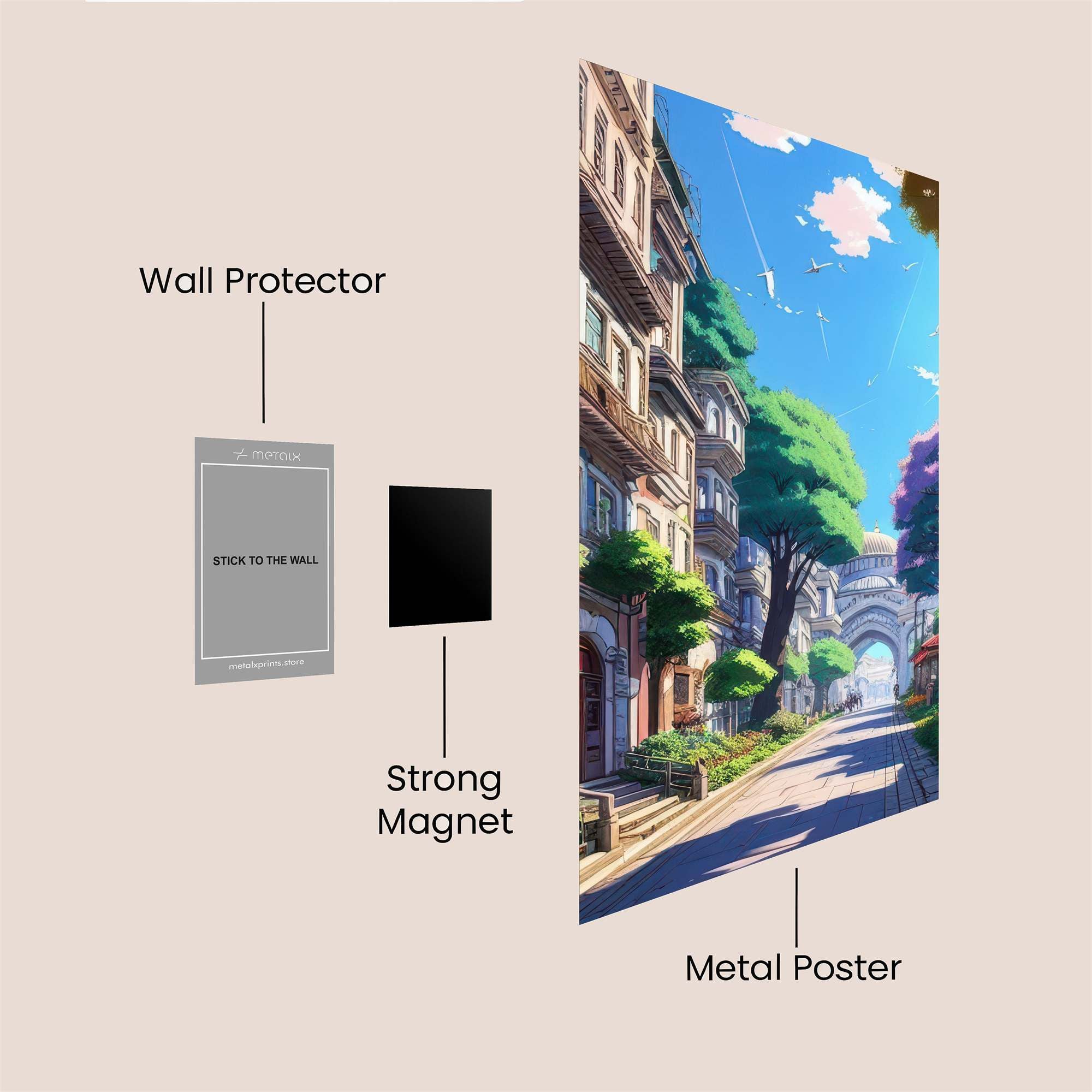 Arcadia Dream Safe Wall Magnetic / M