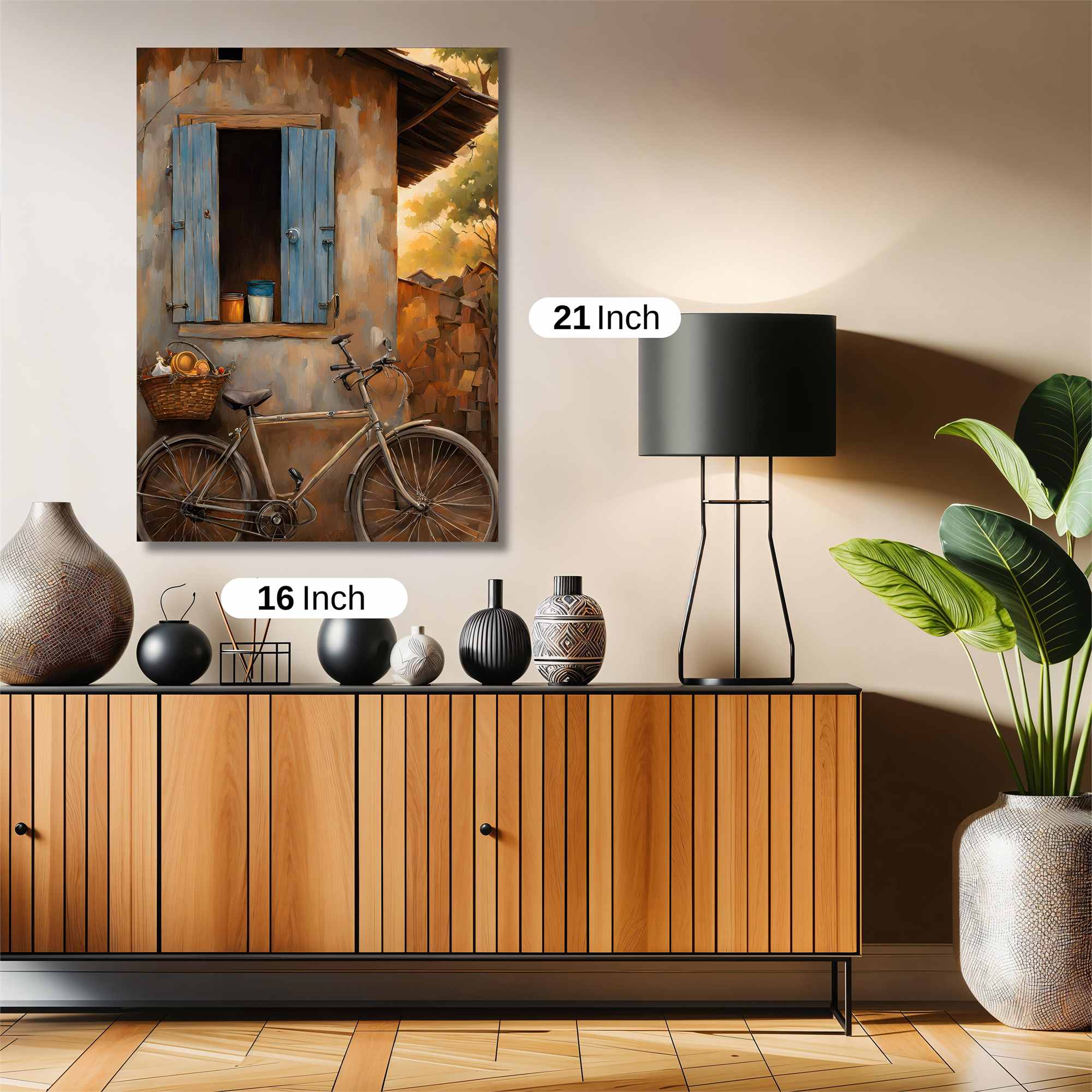 Rustic Serenity Safe Wall Magnetic / M