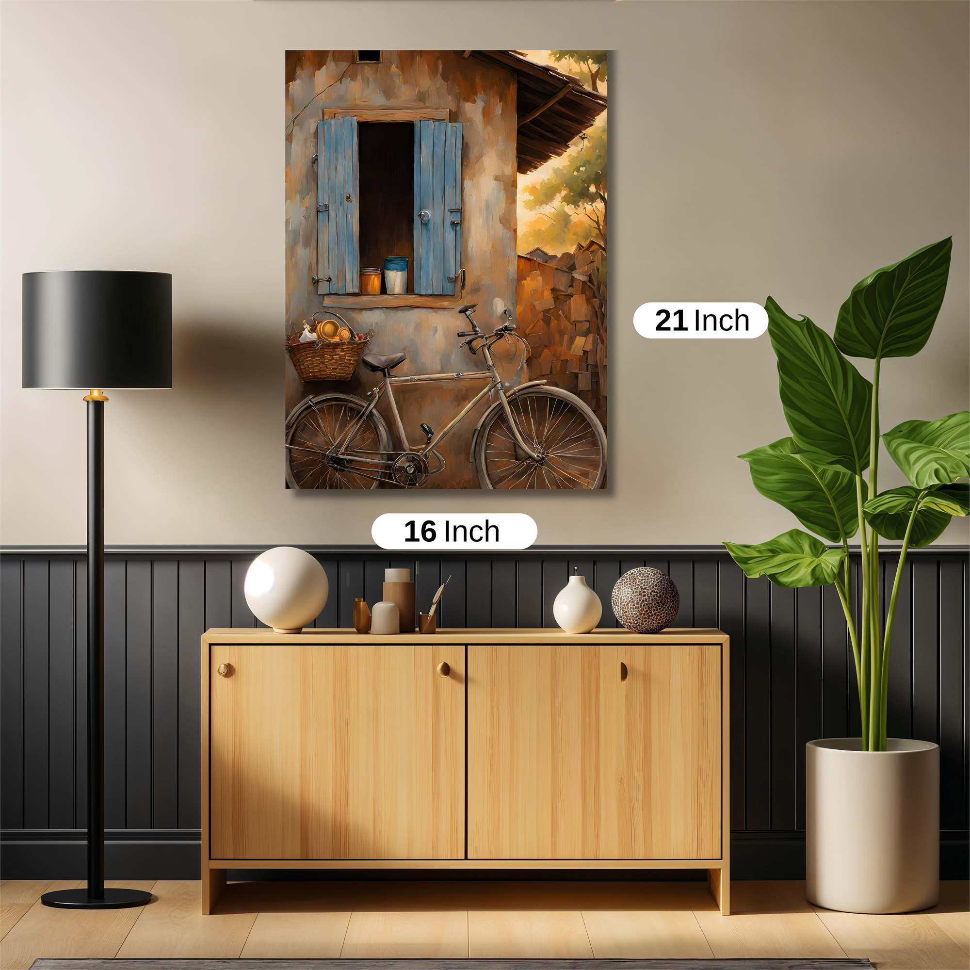 Rustic Serenity Safe Wall Magnetic / M