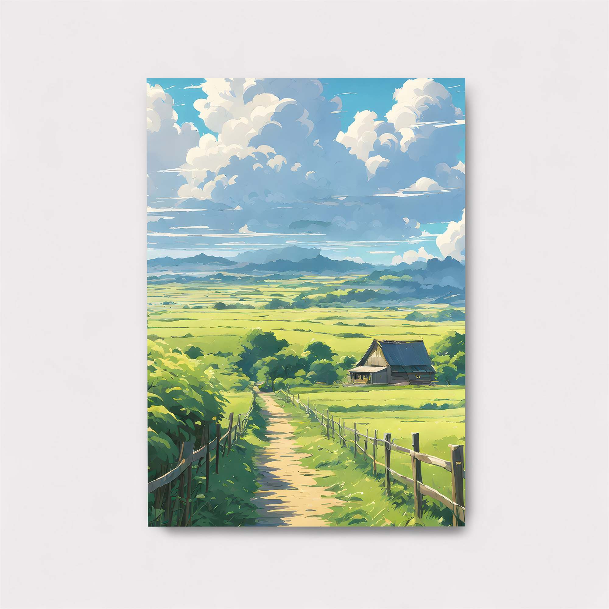 Countryside Serenity Safe Wall Magnetic / M