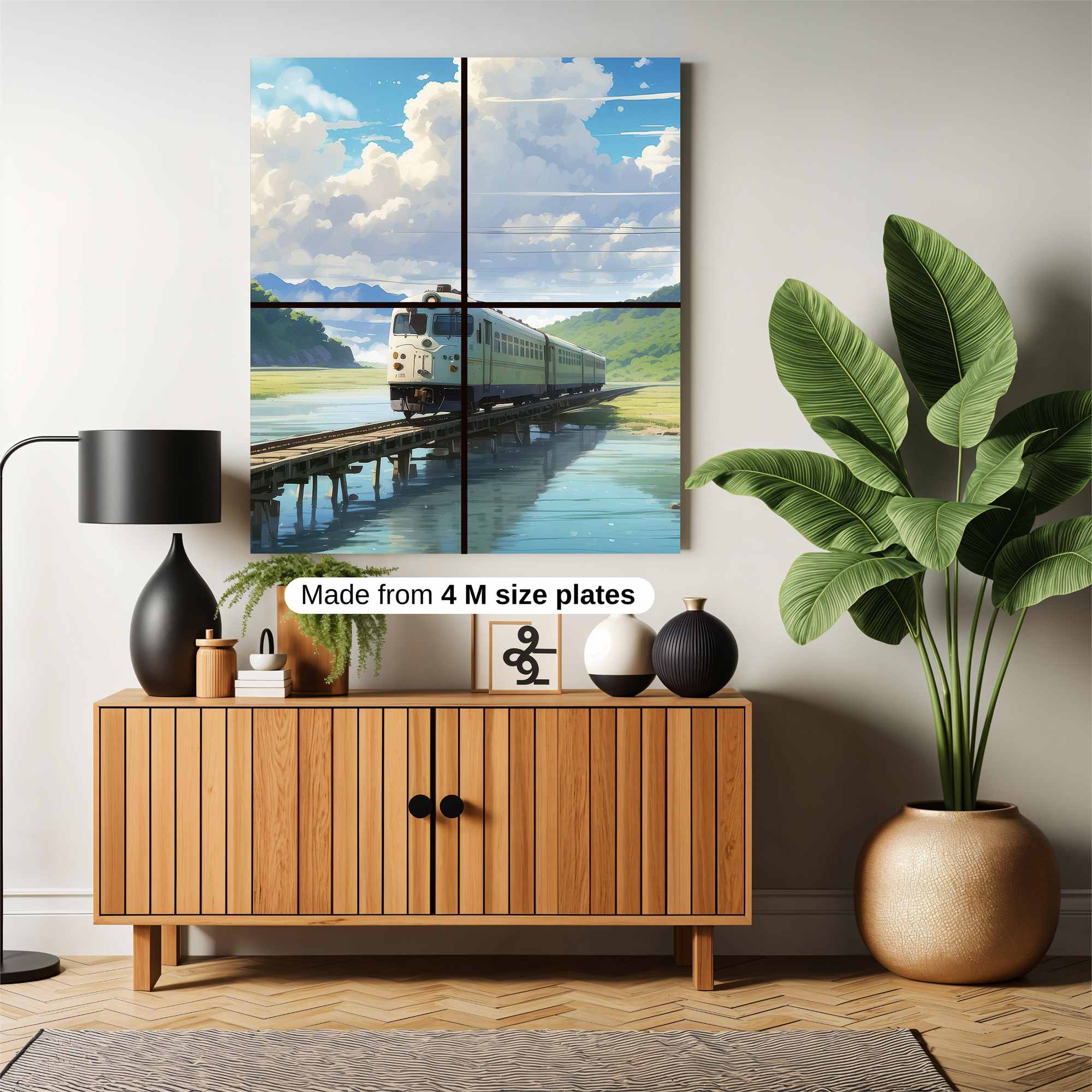 Train Serenity Safe Wall Magnetic / M