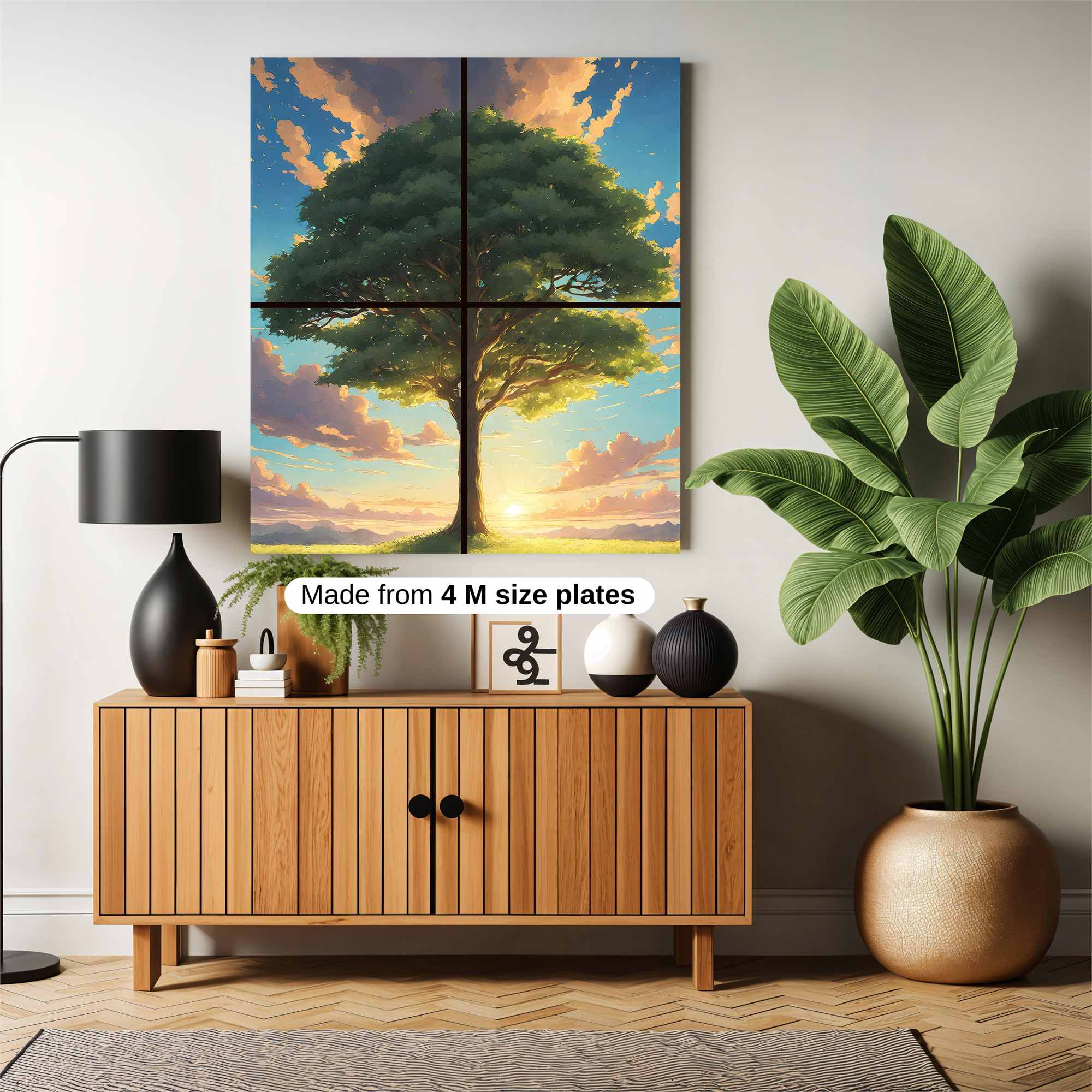 Sunrise Serenity Safe Wall Magnetic / M