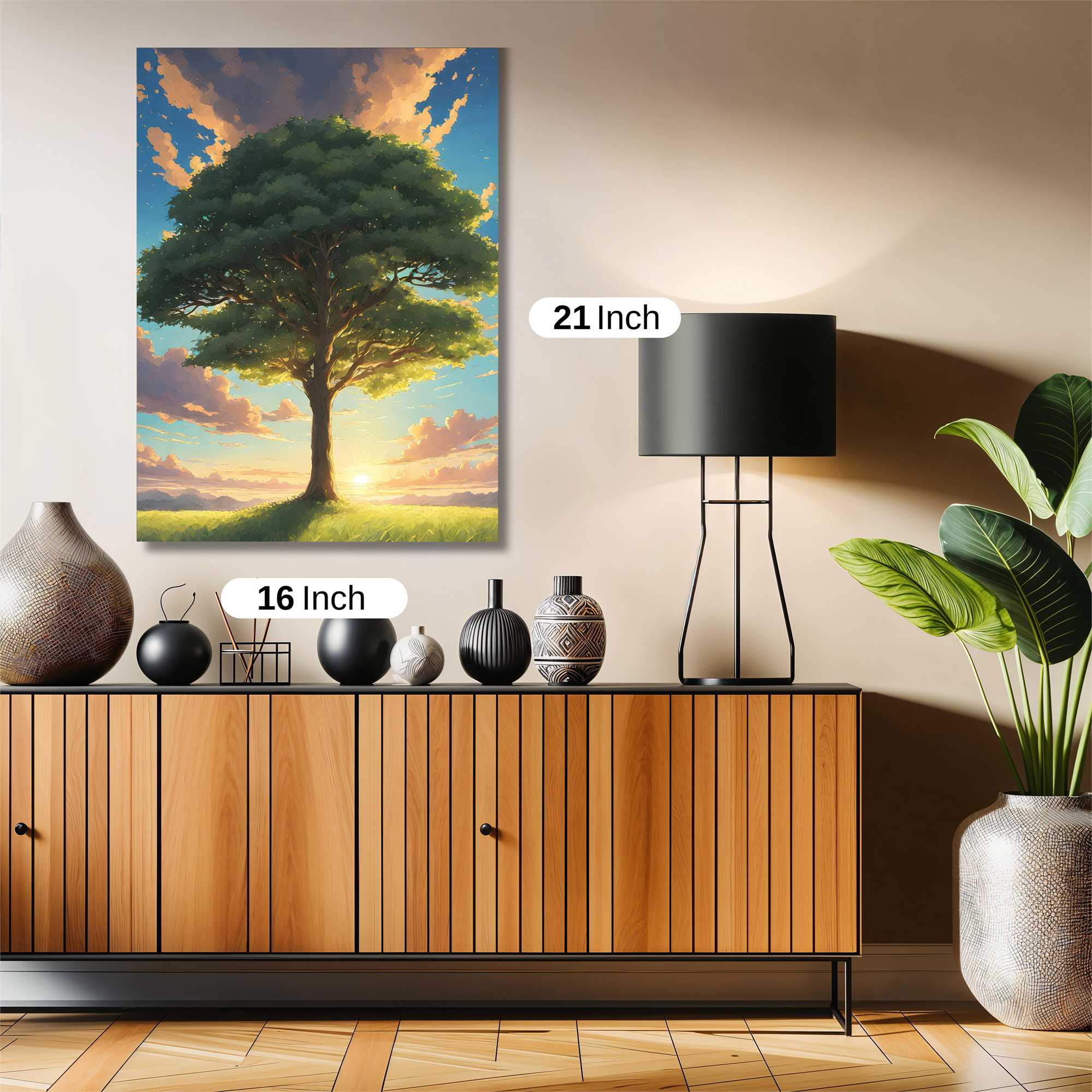 Sunrise Serenity Safe Wall Magnetic / M