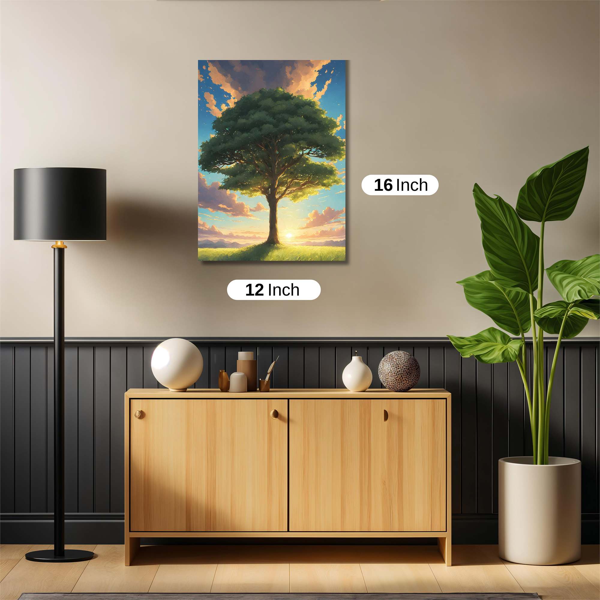 Sunrise Serenity Safe Wall Magnetic / M