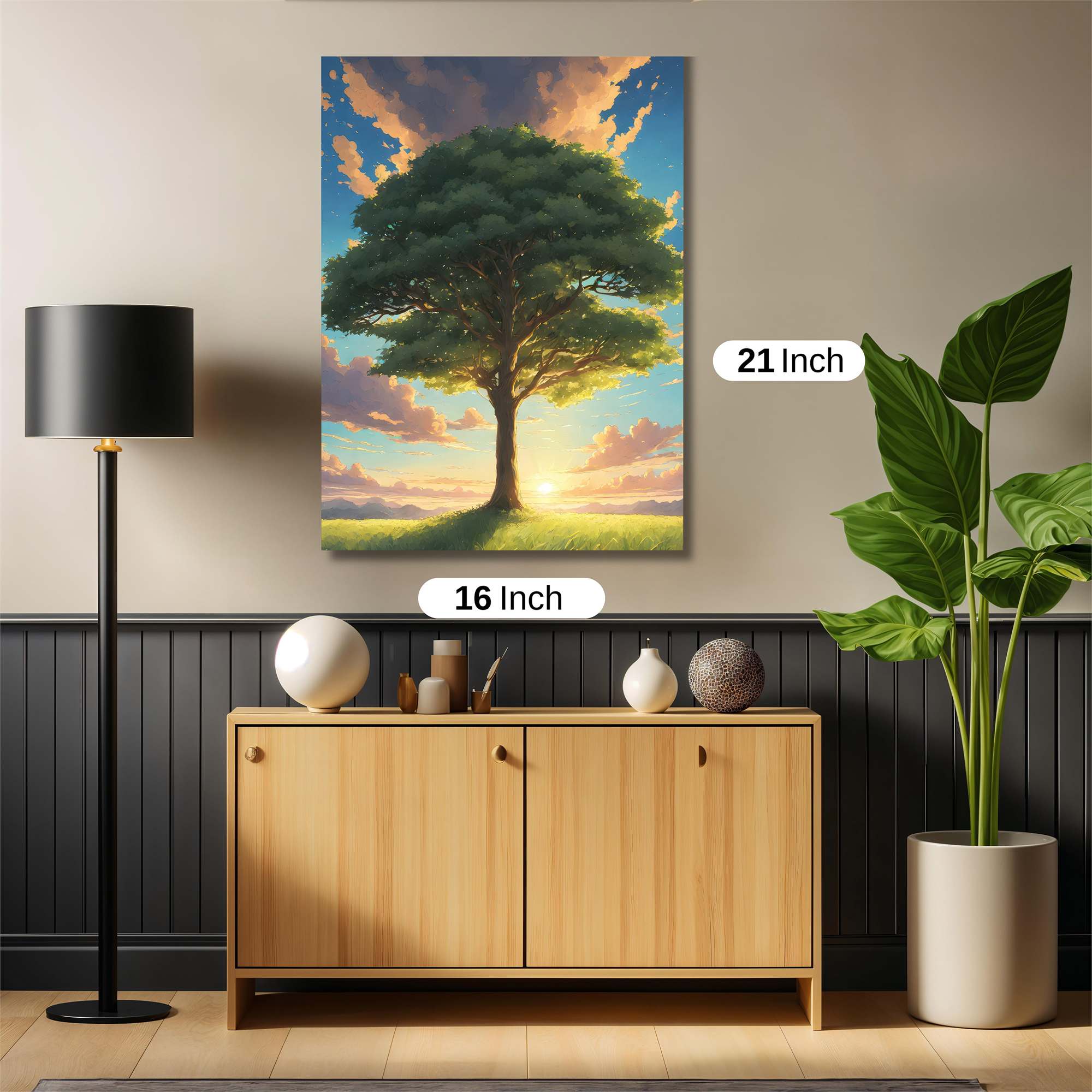 Sunrise Serenity Safe Wall Magnetic / M