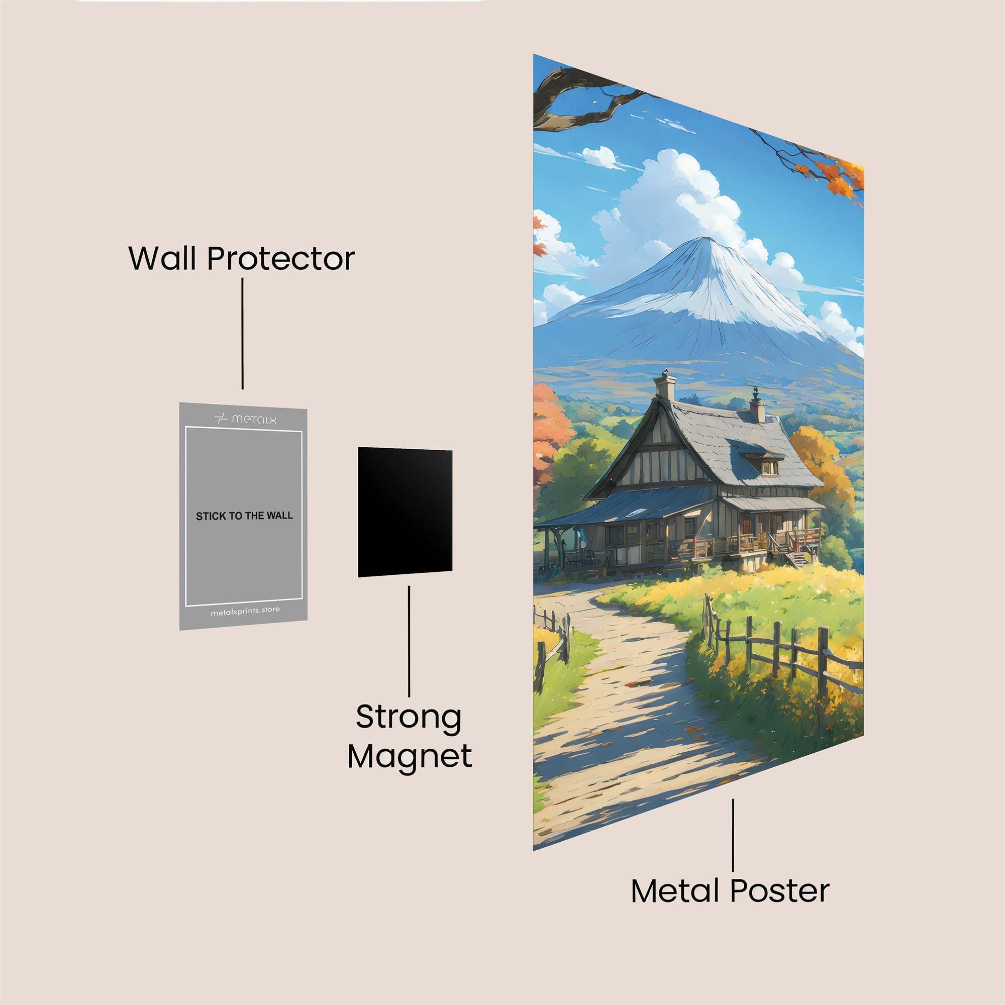 Fuji Serenity Safe Wall Magnetic / M