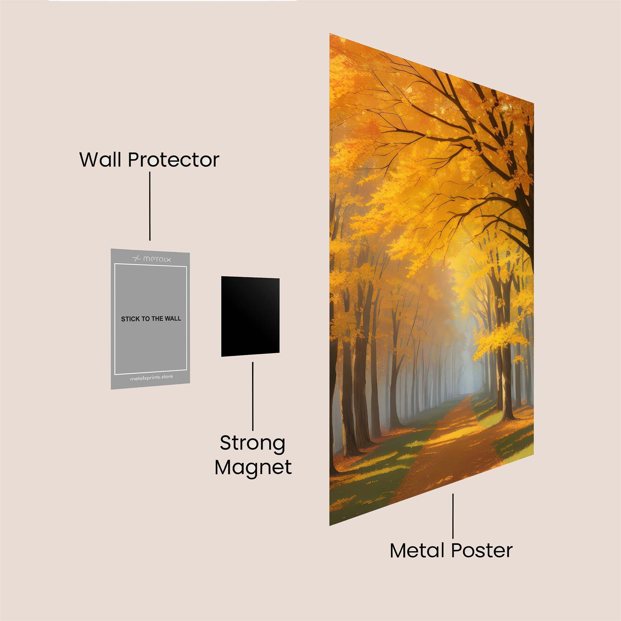 Autumn Serenity Safe Wall Magnetic / M