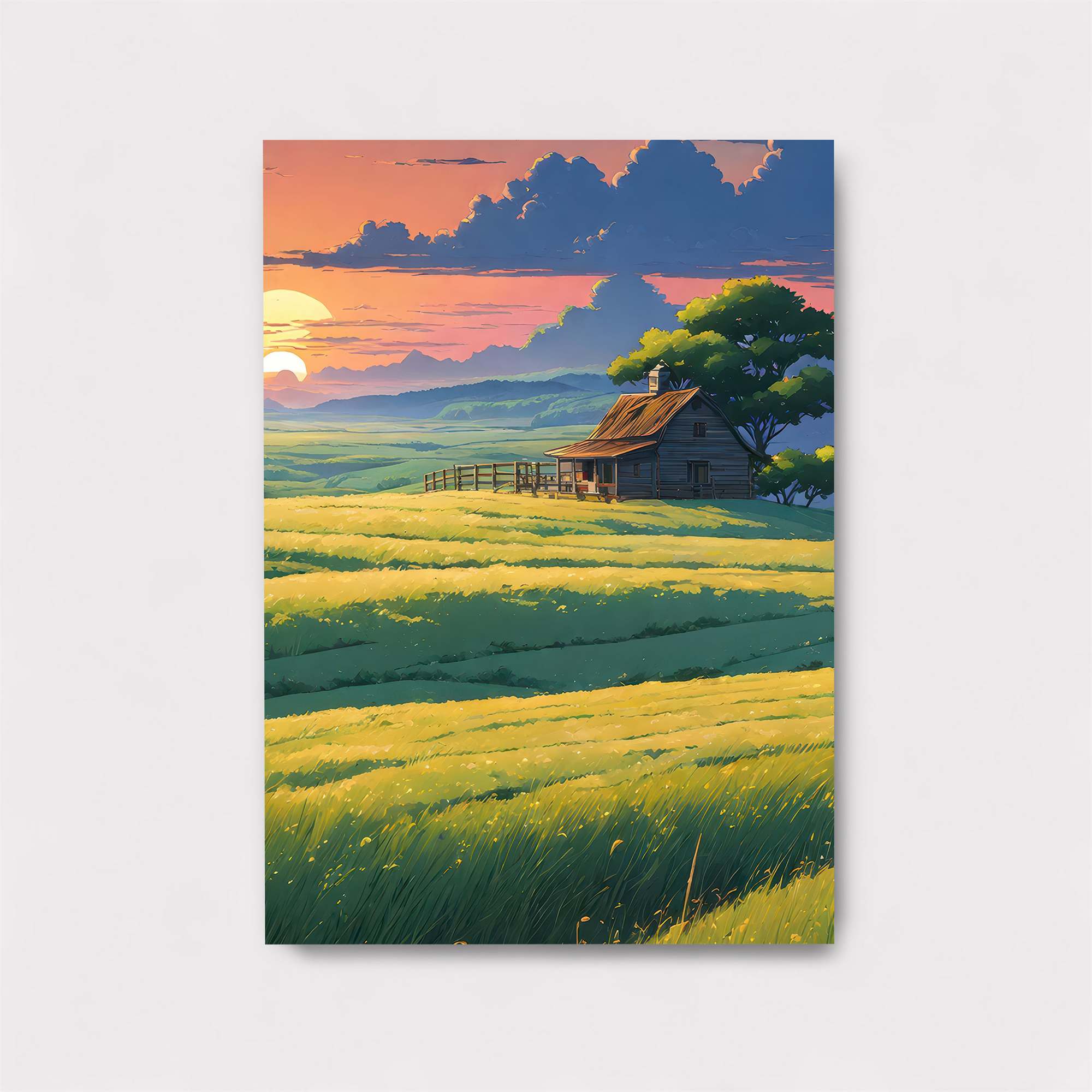 Sunset Serenity Safe Wall Magnetic / M