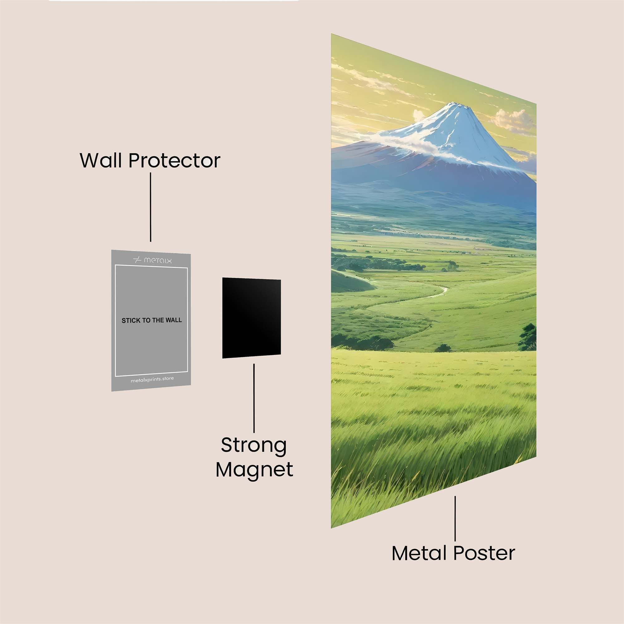 Fuji Serenity Safe Wall Magnetic / M
