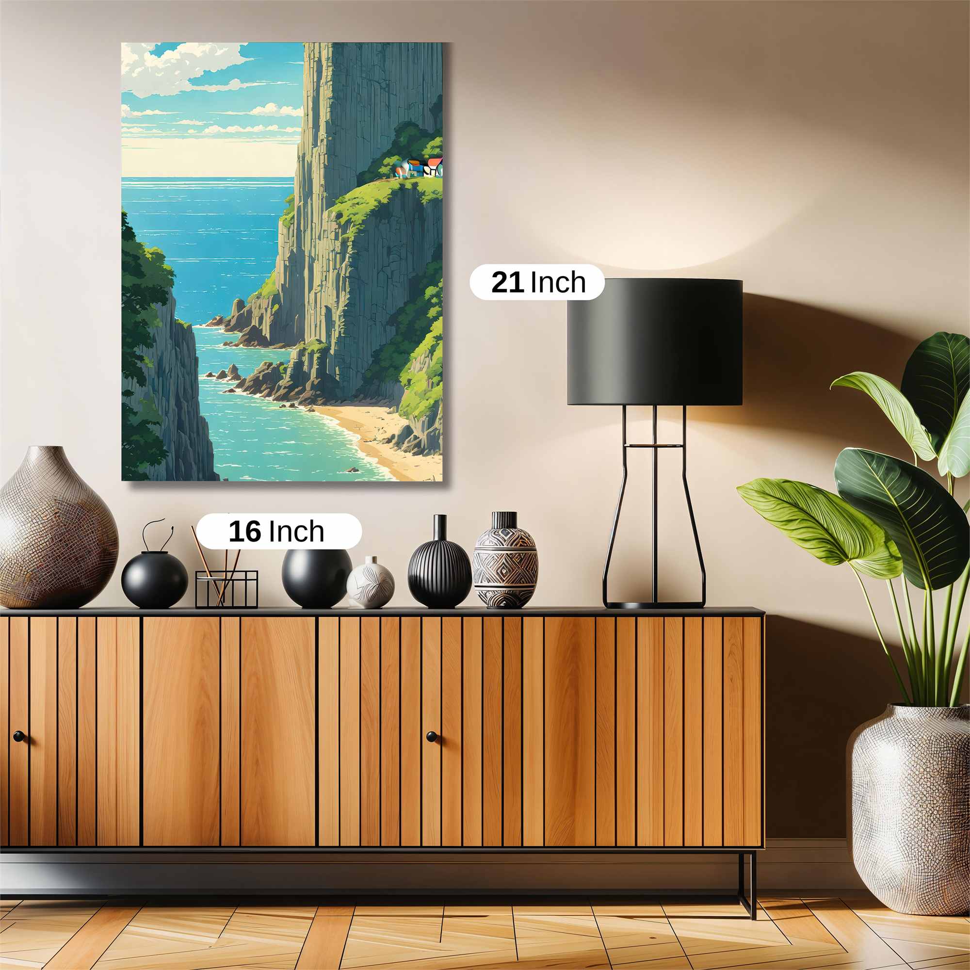 Cliffside Serenity Safe Wall Magnetic / M