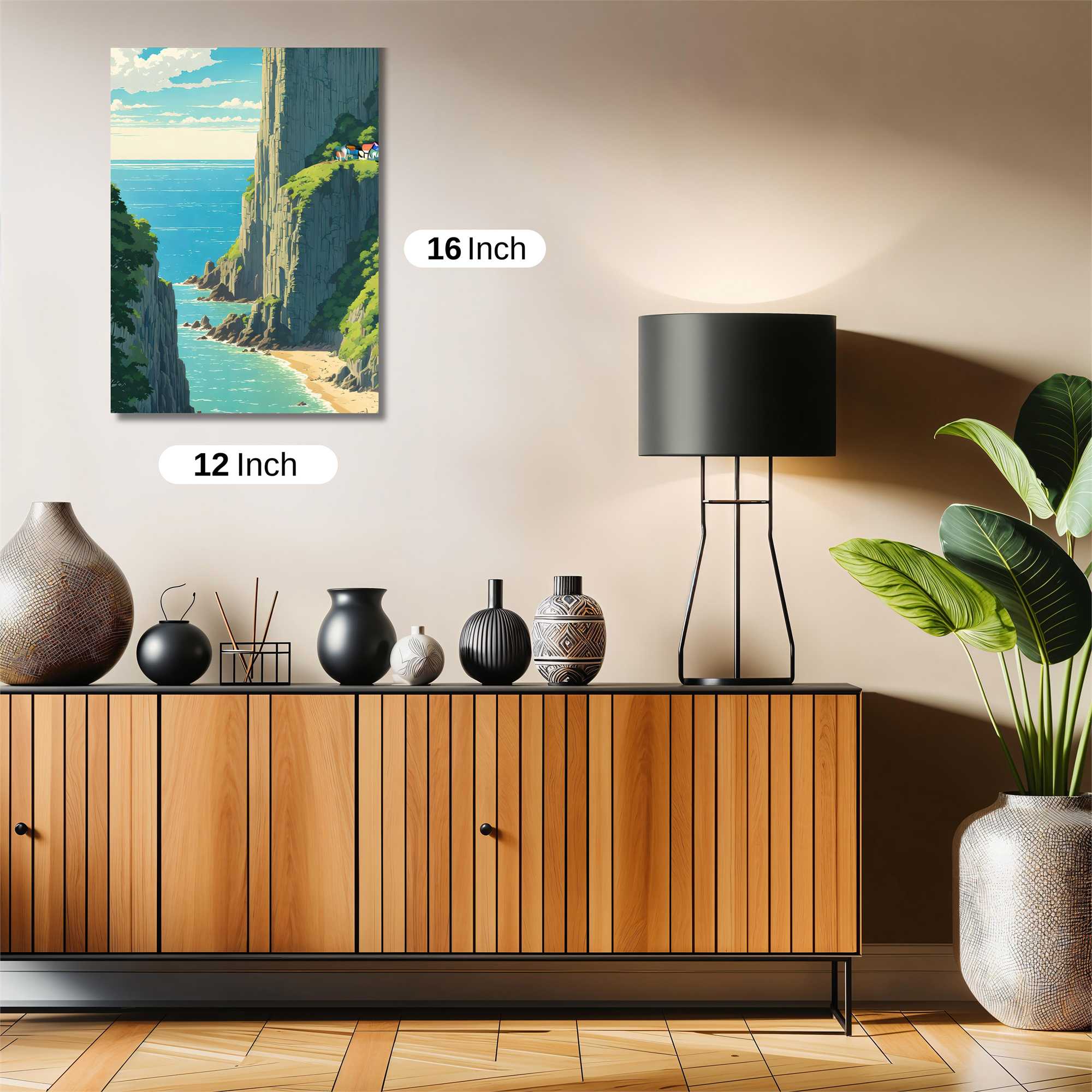 Cliffside Serenity Safe Wall Magnetic / M