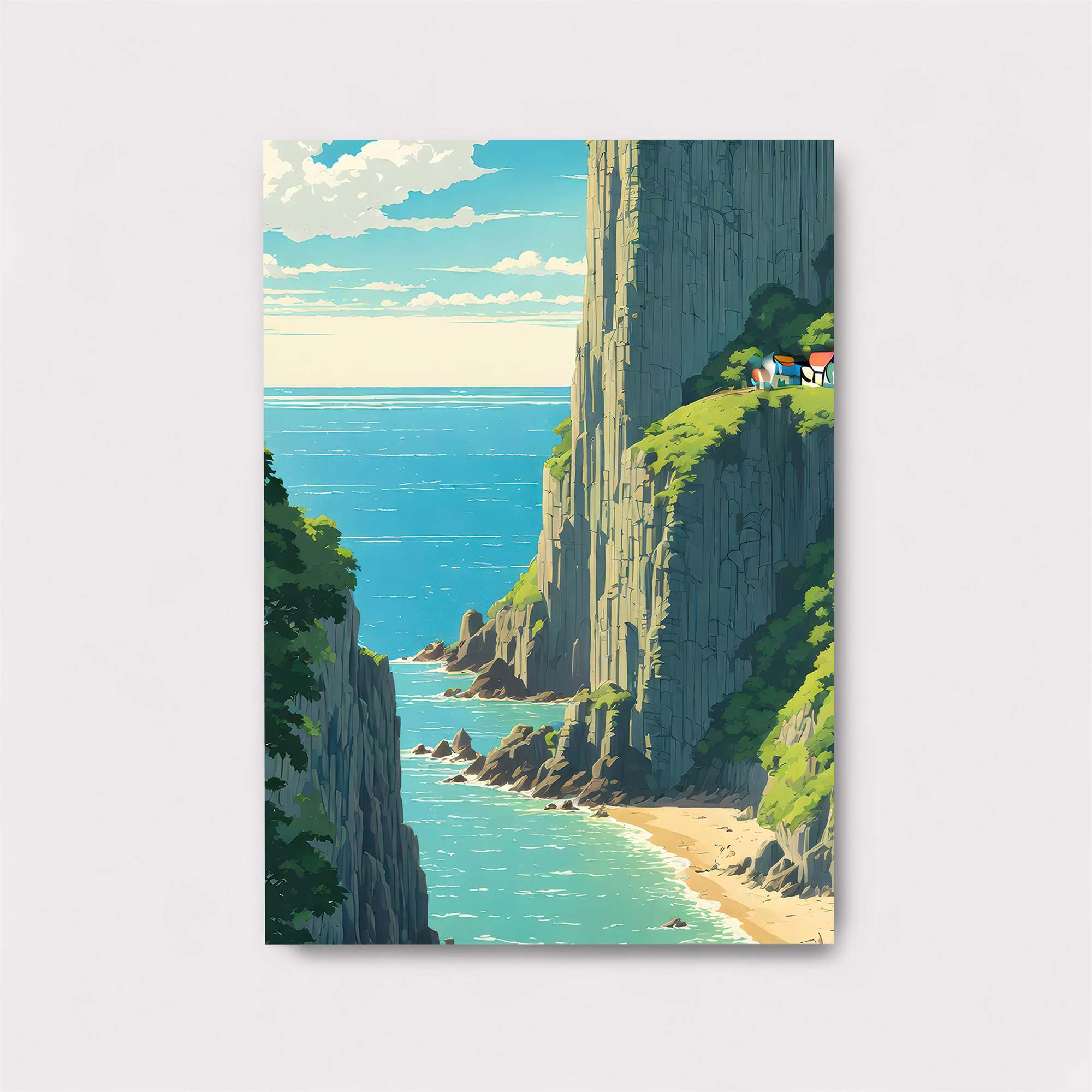 Cliffside Serenity Safe Wall Magnetic / M