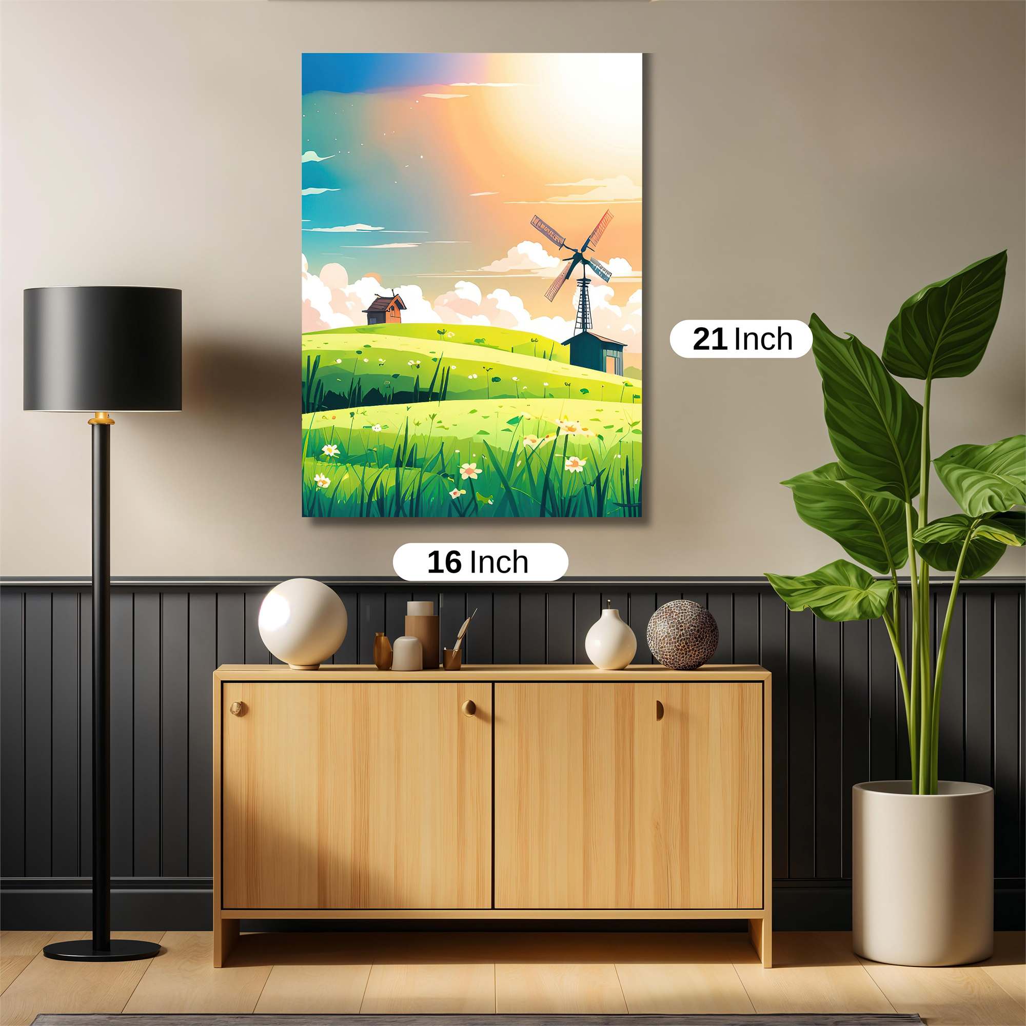 Windmill Serenity Safe Wall Magnetic / M