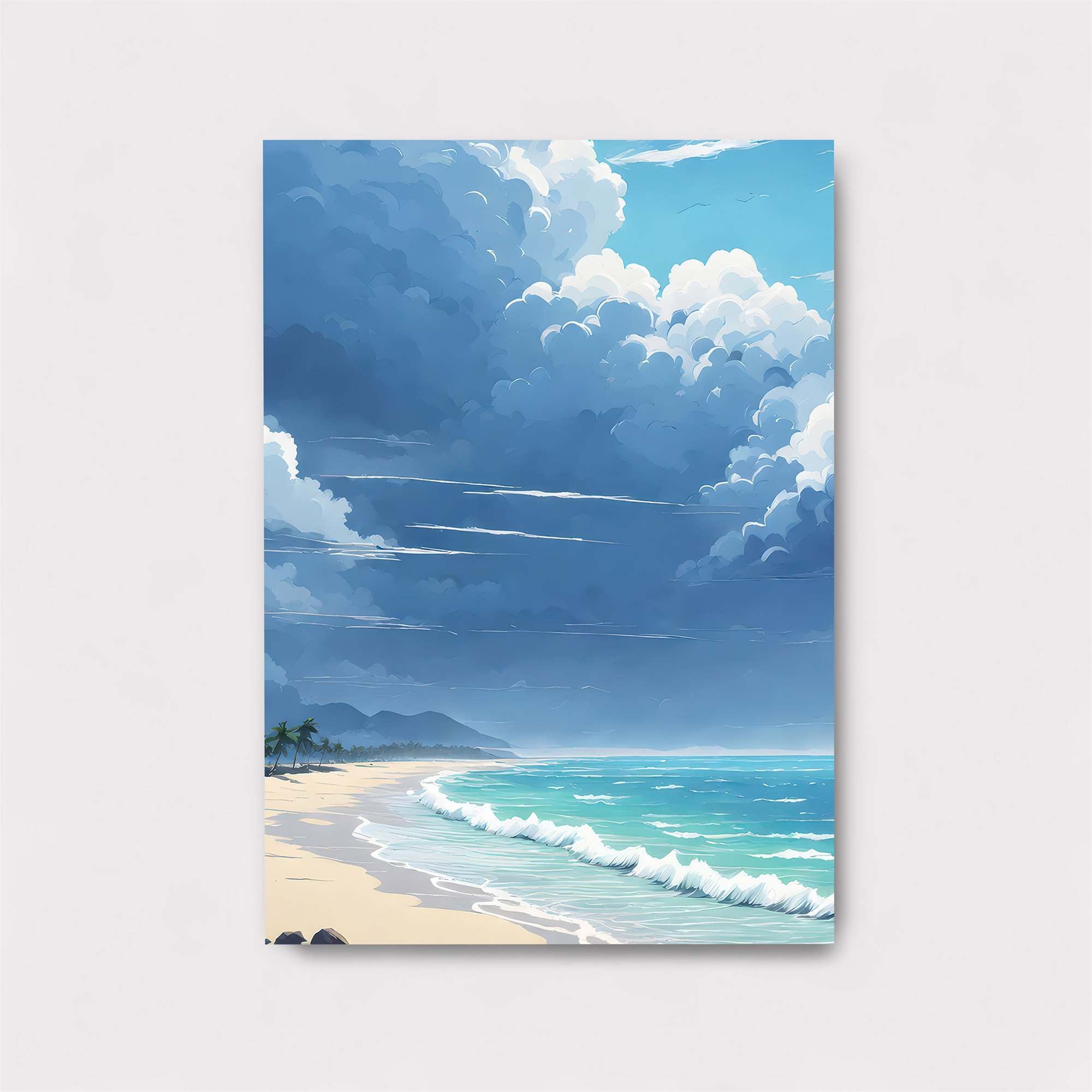 Beach Serenity Safe Wall Magnetic / M