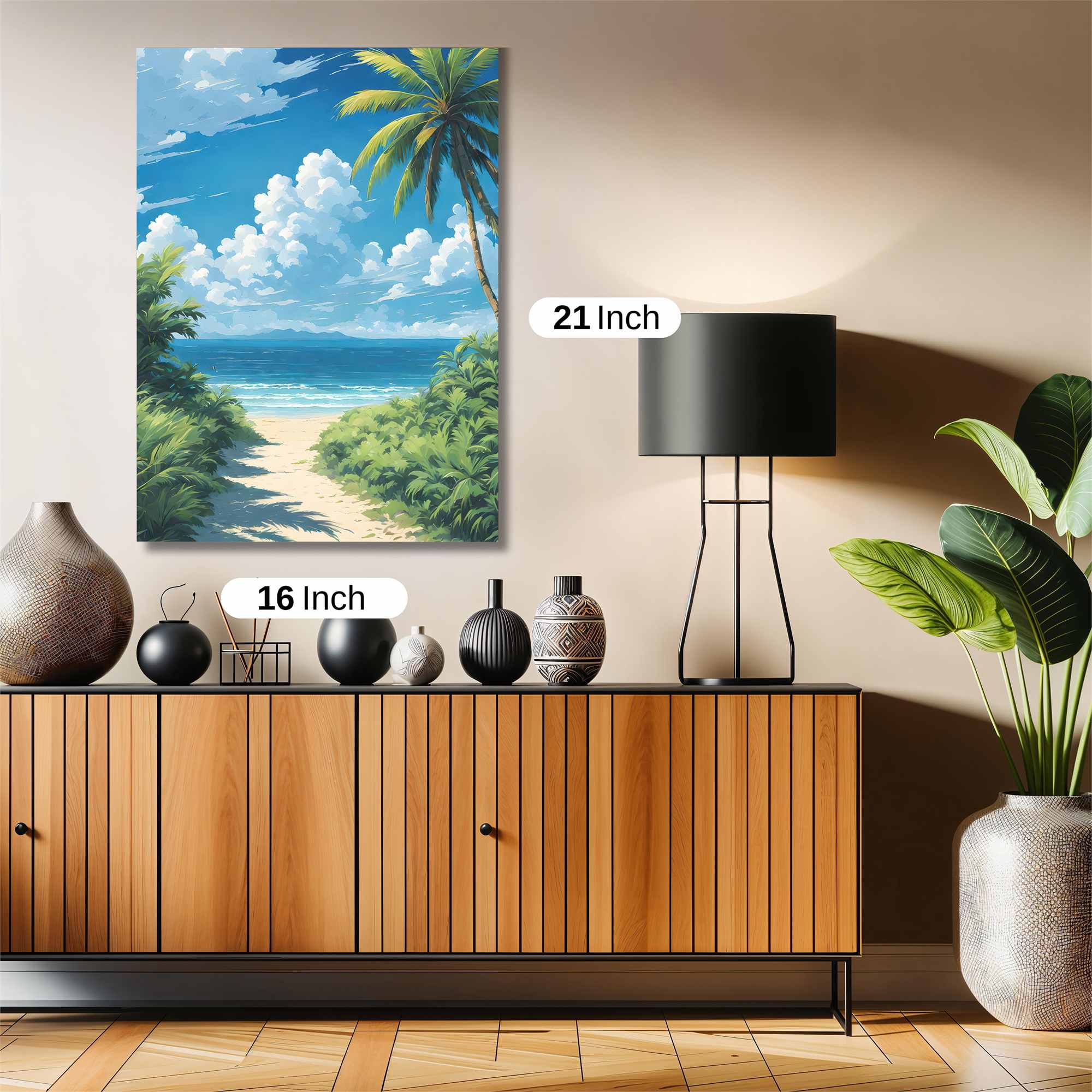 Palm Serenity Safe Wall Magnetic / M