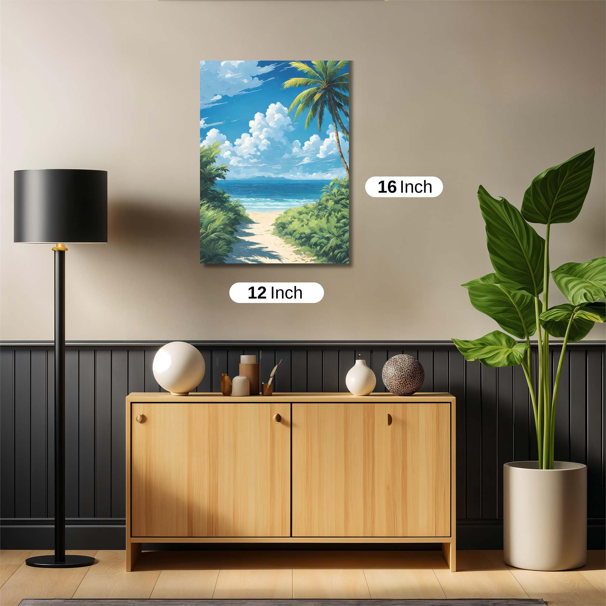 Palm Serenity Safe Wall Magnetic / M