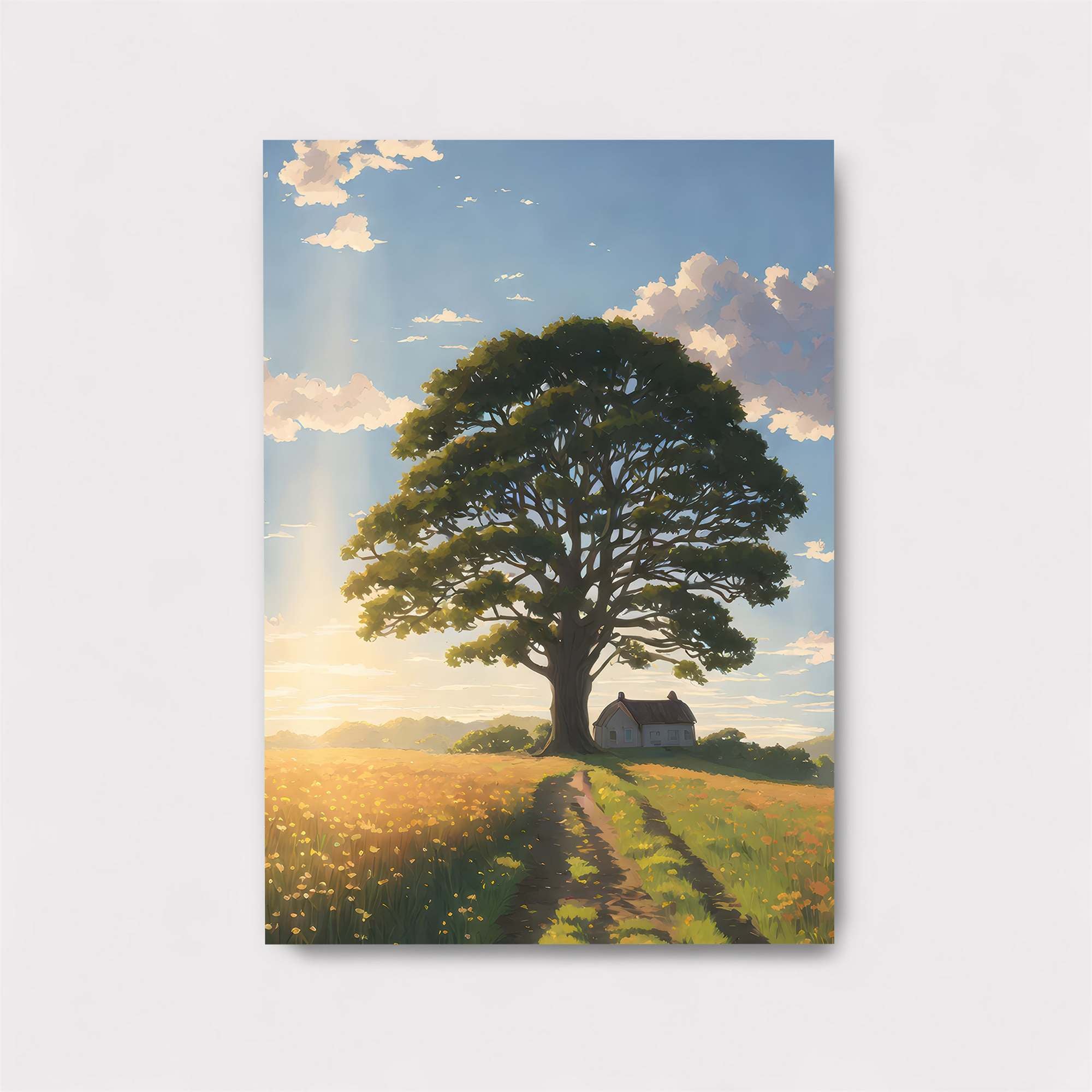 Oak Serenity Safe Wall Magnetic / M