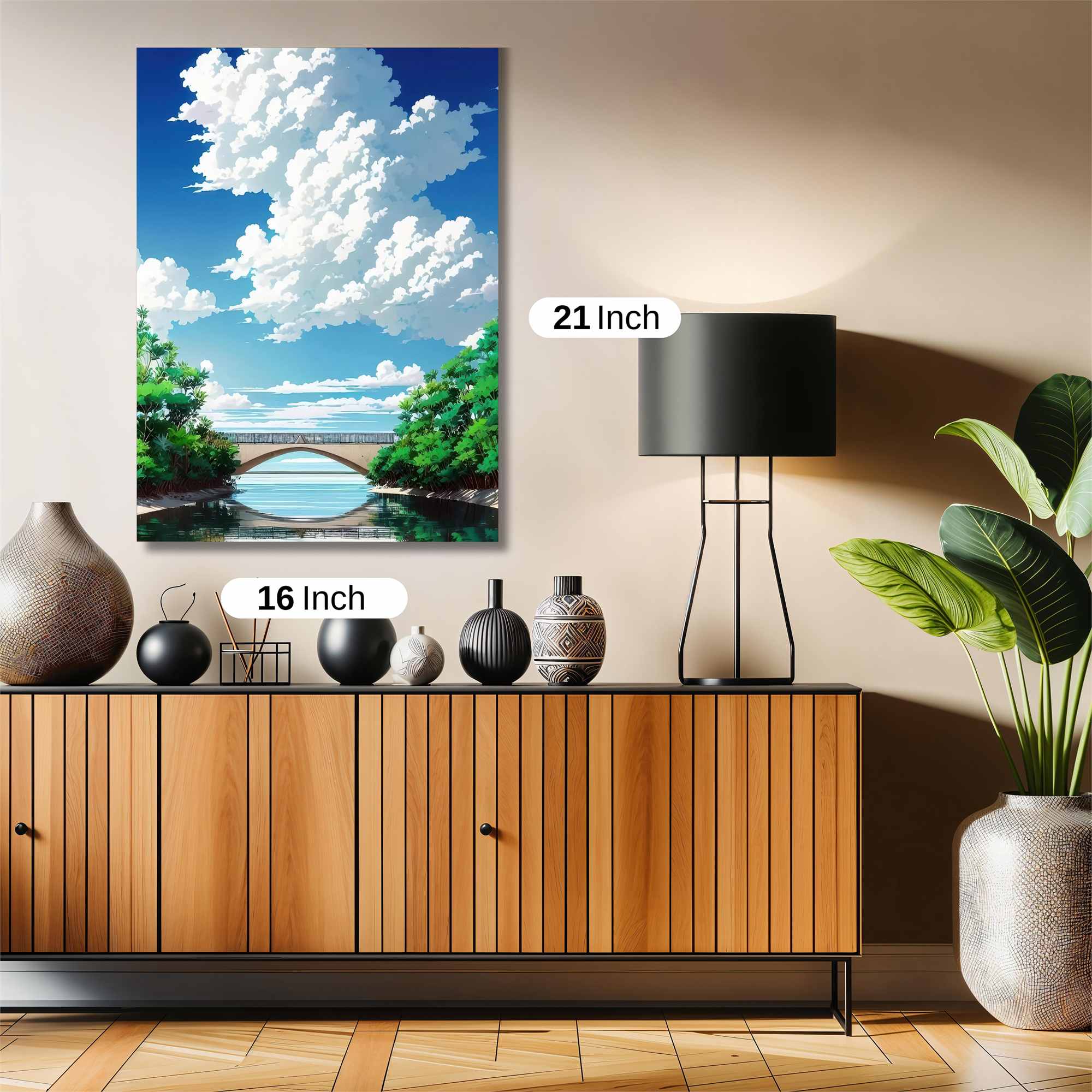 Skyward Serenity Safe Wall Magnetic / M