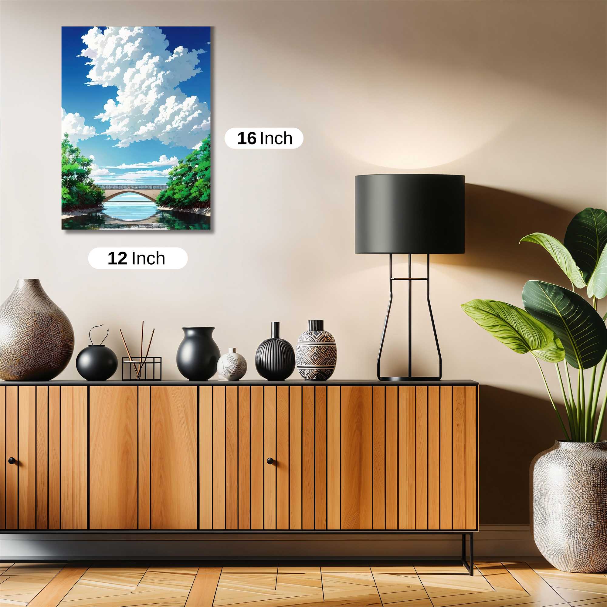 Skyward Serenity Safe Wall Magnetic / M