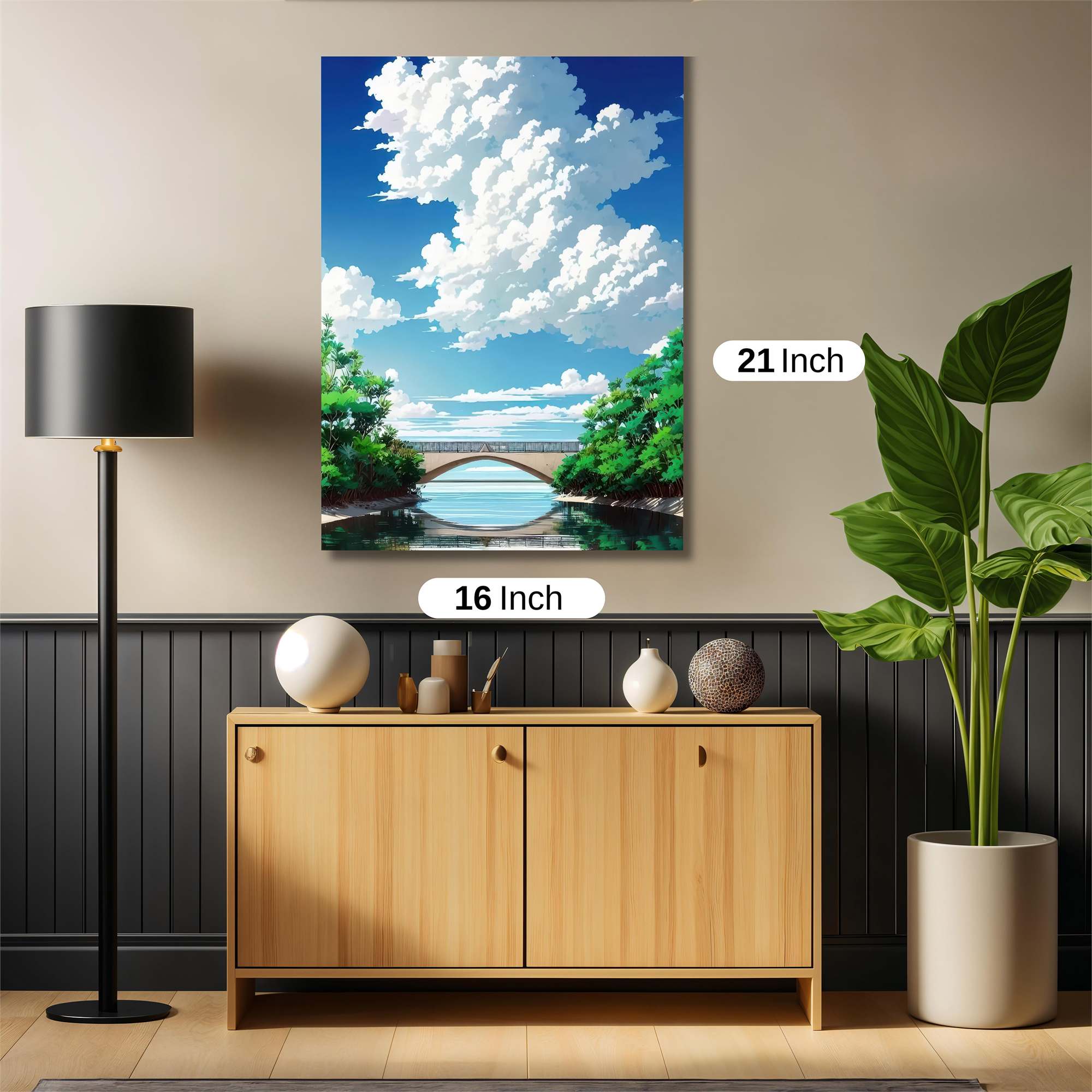 Skyward Serenity Safe Wall Magnetic / M