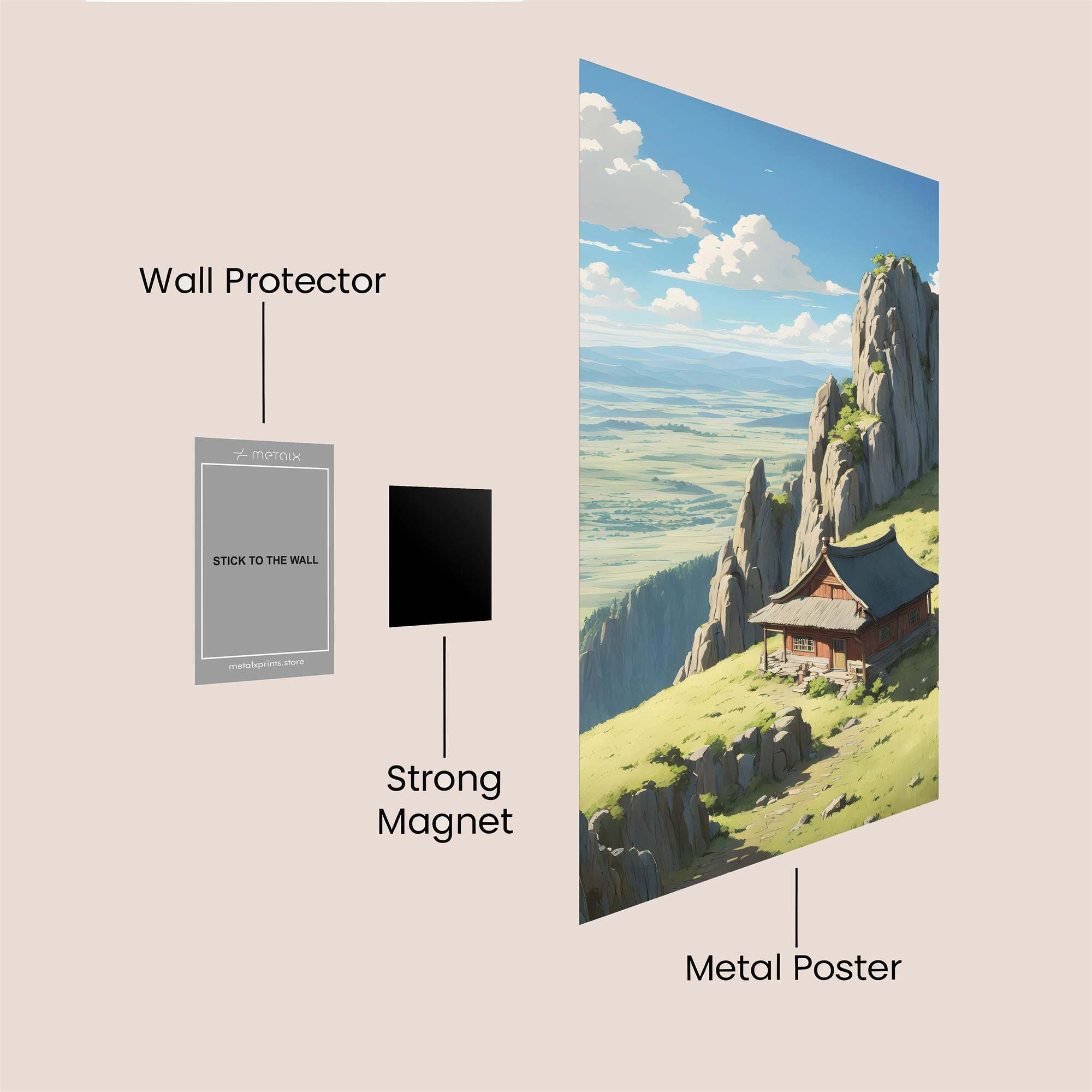 Cliff Serenity Safe Wall Magnetic / M