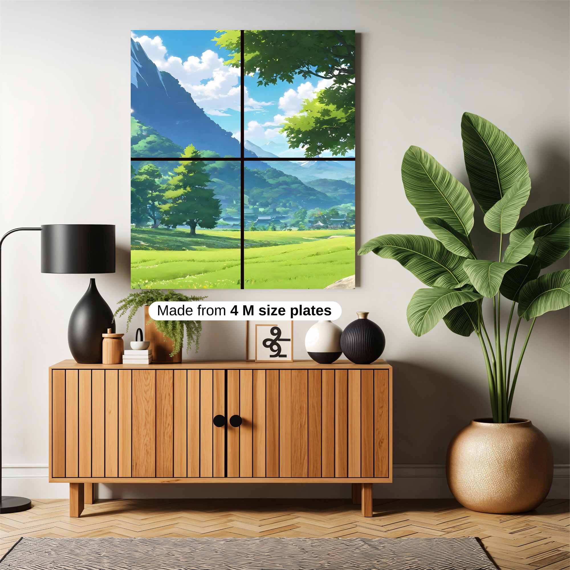 Mountain Serenity Safe Wall Magnetic / M