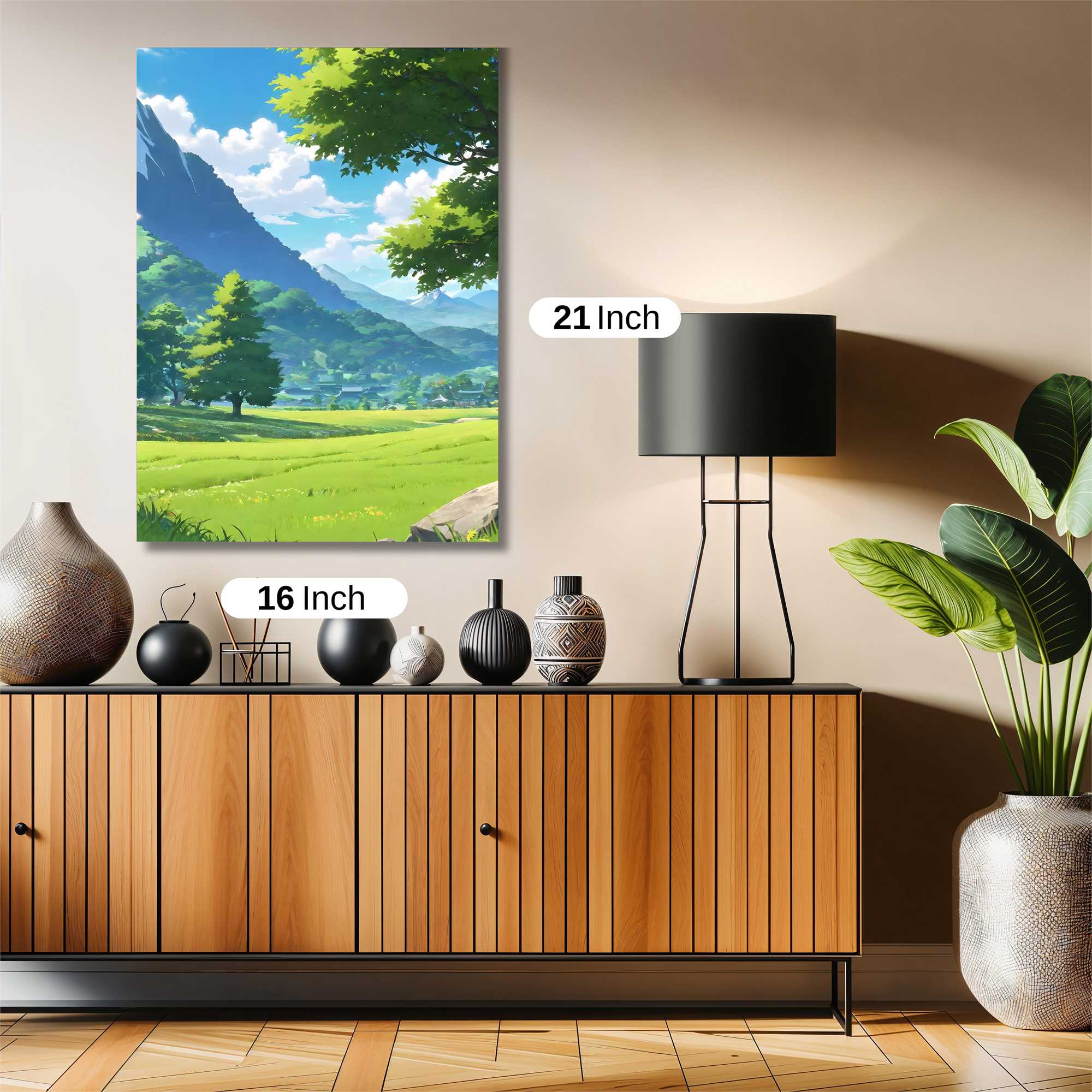 Mountain Serenity Safe Wall Magnetic / M